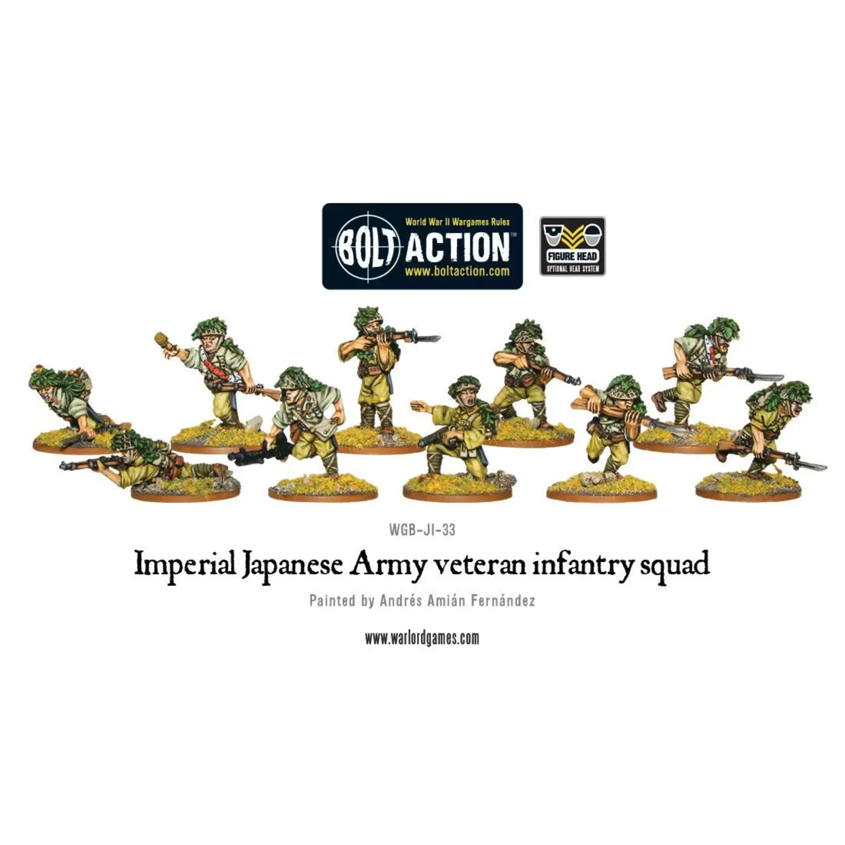 Japanese veteran infantry squad