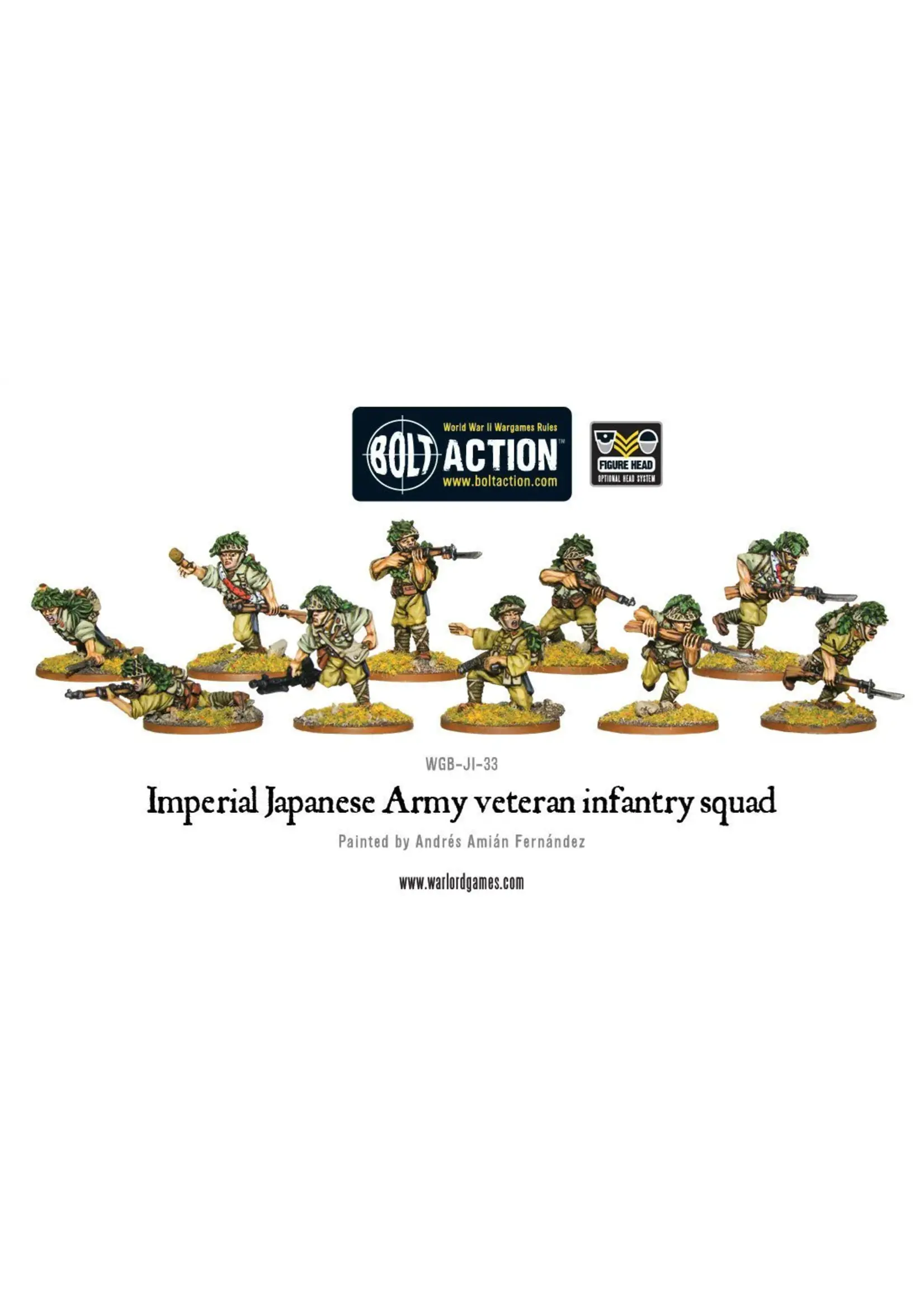 Japanese veteran infantry squad