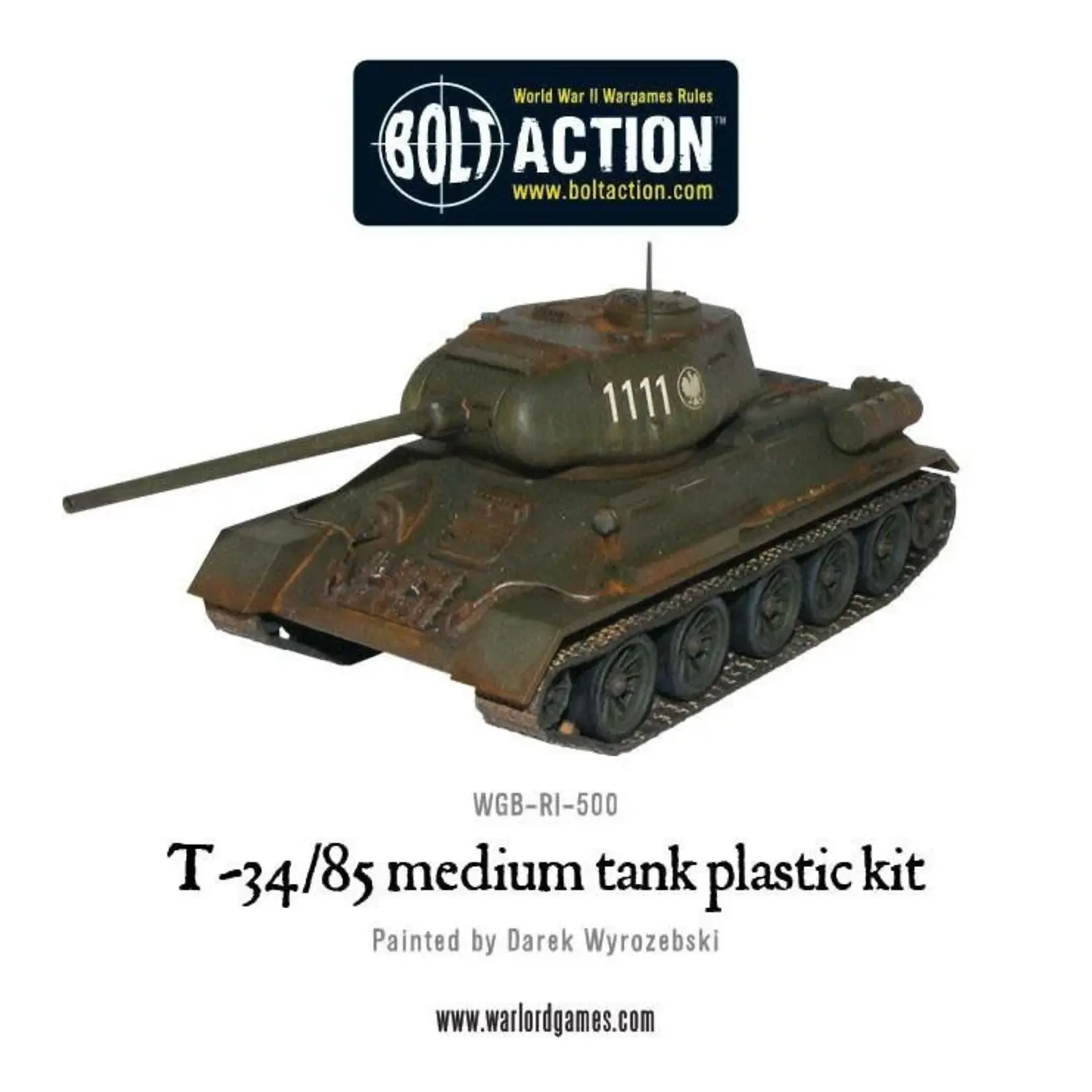 T34/85: Soviet Union - Bolt action