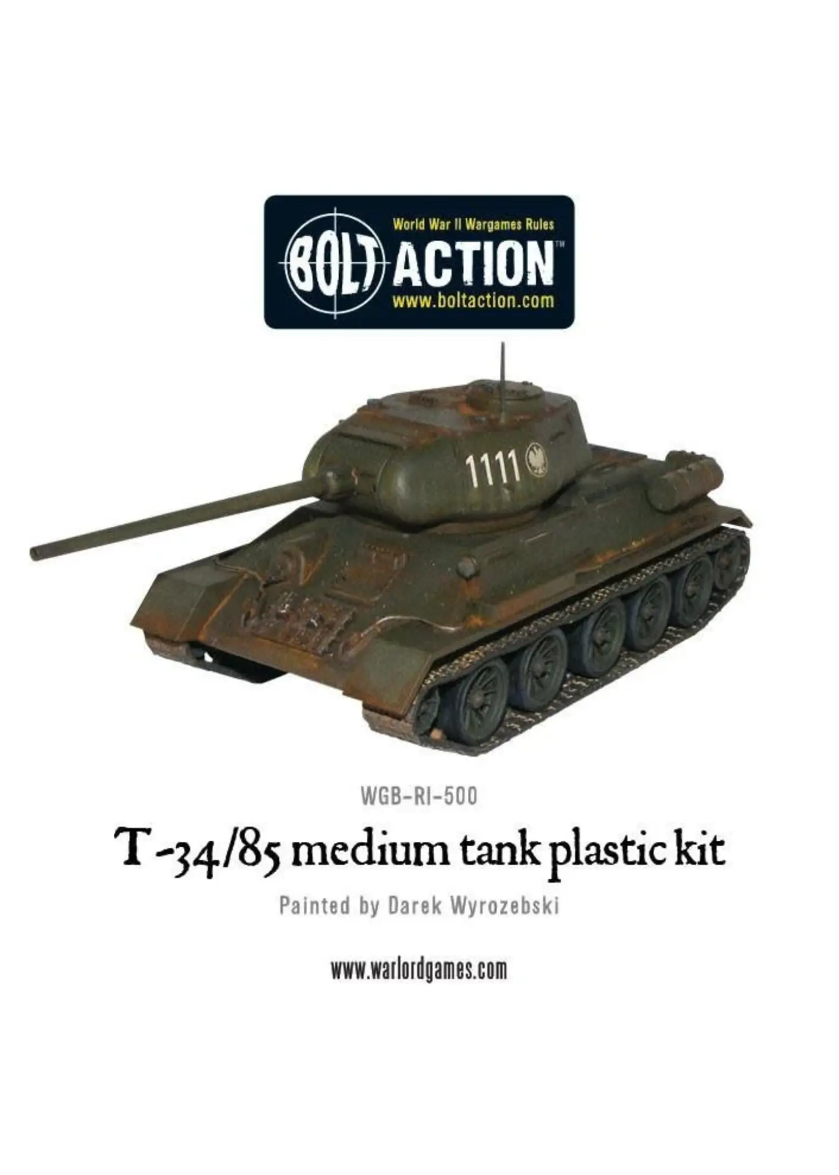 T34/85: Soviet Union - Bolt action