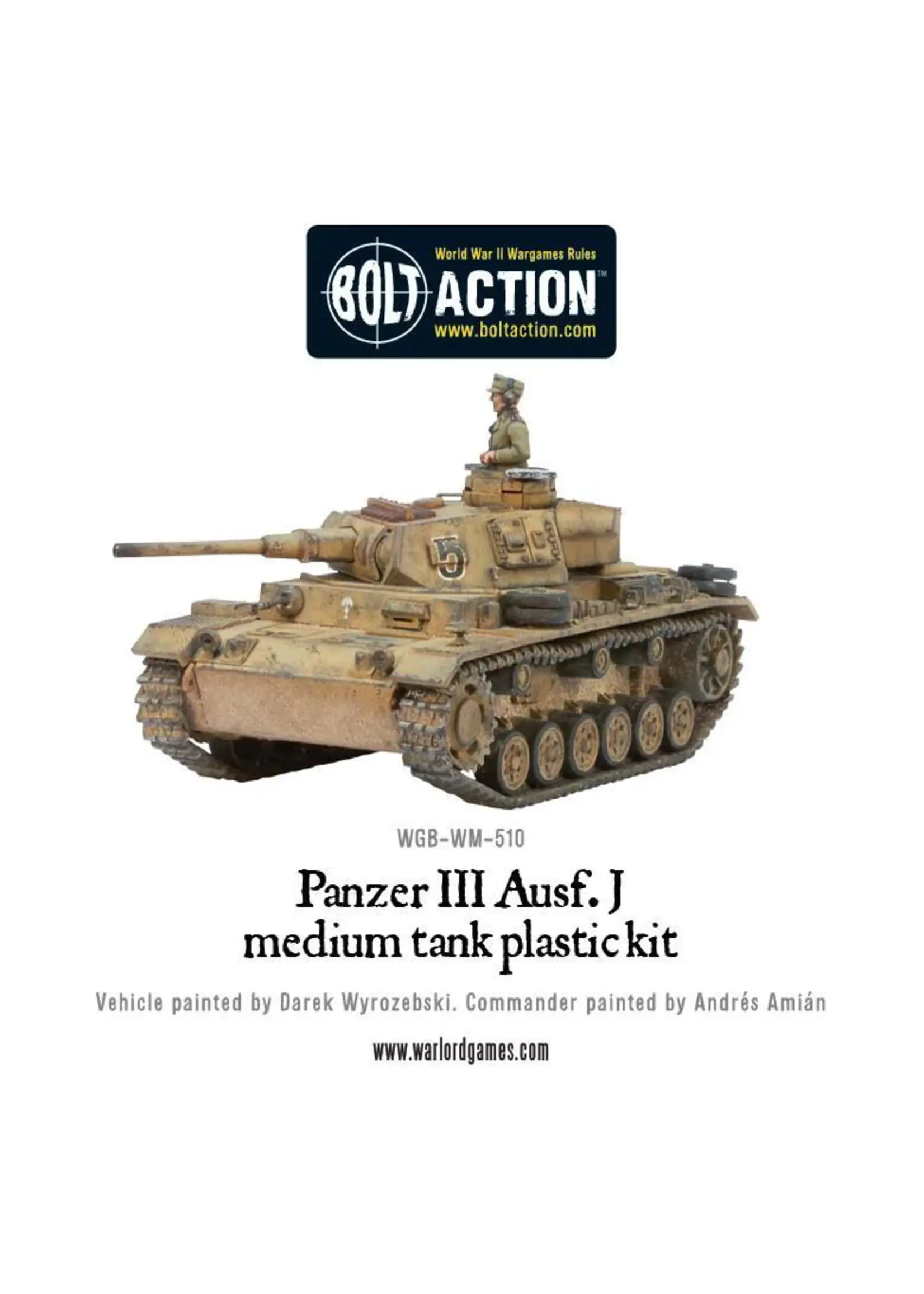 Bolt action Panzer 3: German Army - Bolt action