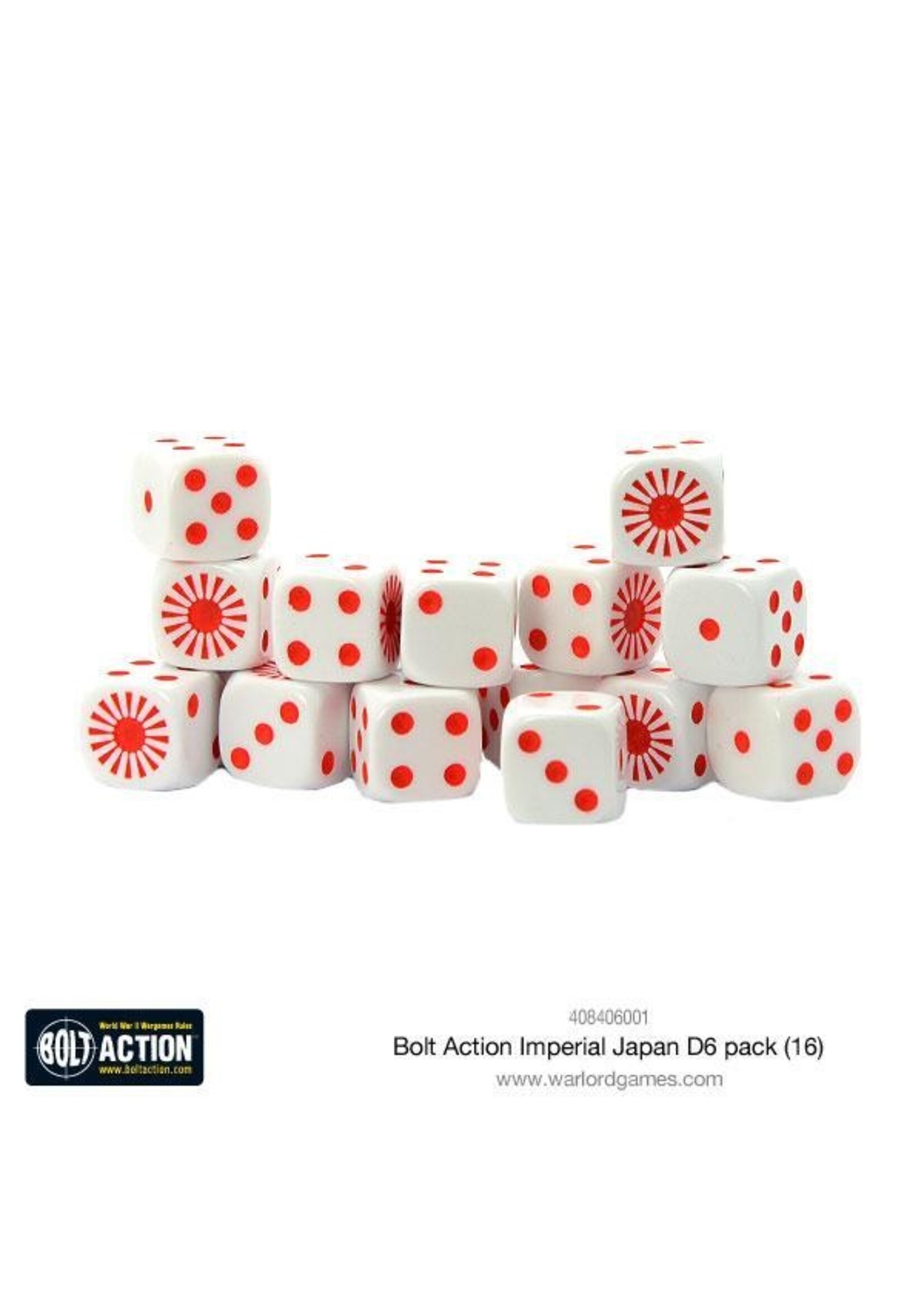 Imperial Japanese D6 Dice