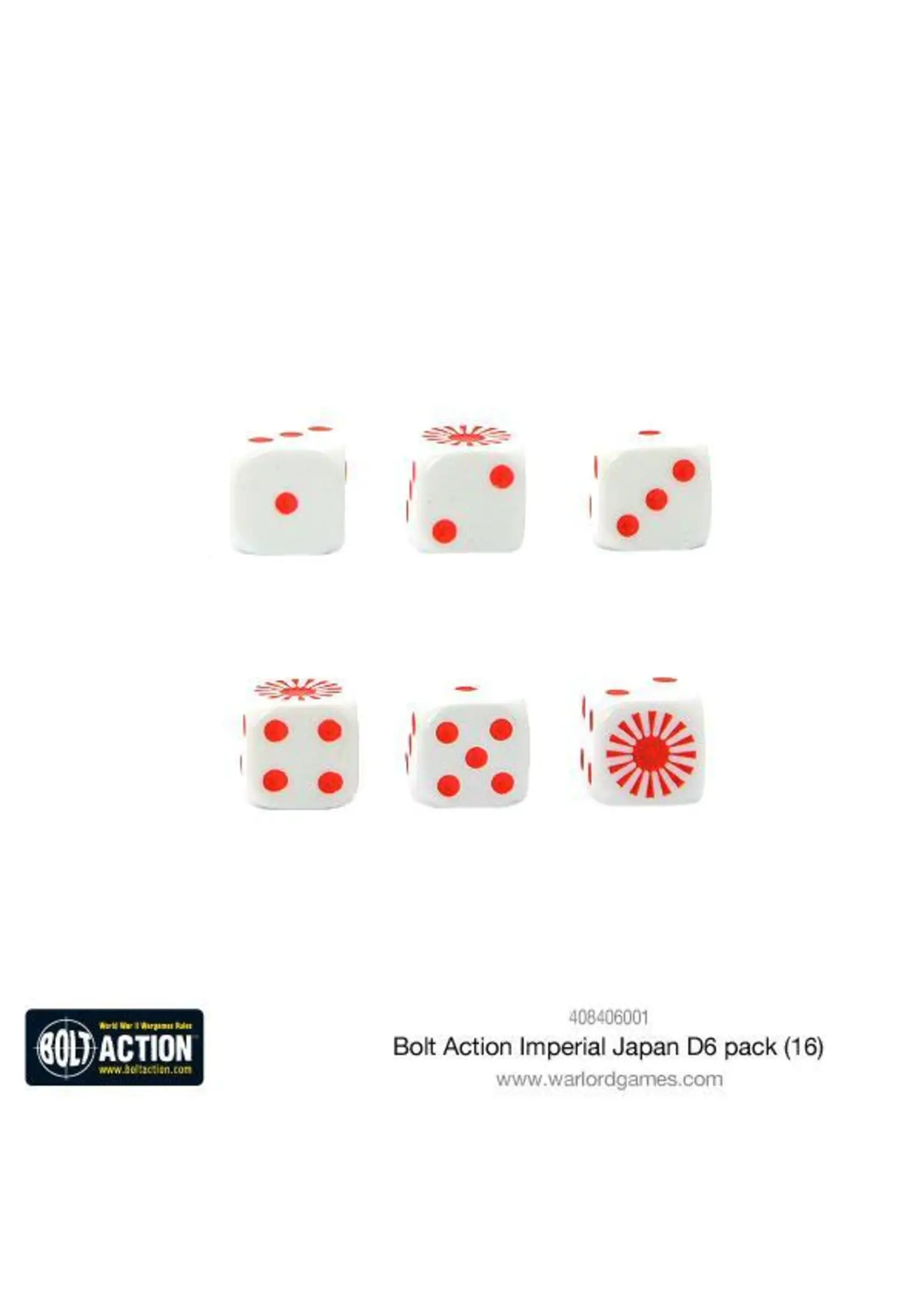 Imperial Japanese D6 Dice