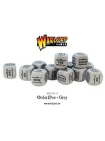 Grey Action Order Dice - Bolt action