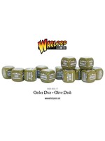 Green Action Order dice - Bolt action