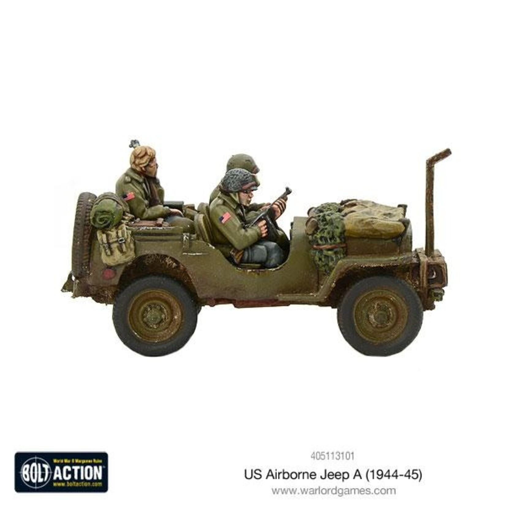 Bolt action US airborne Jeep (1944-45) - Bolt action
