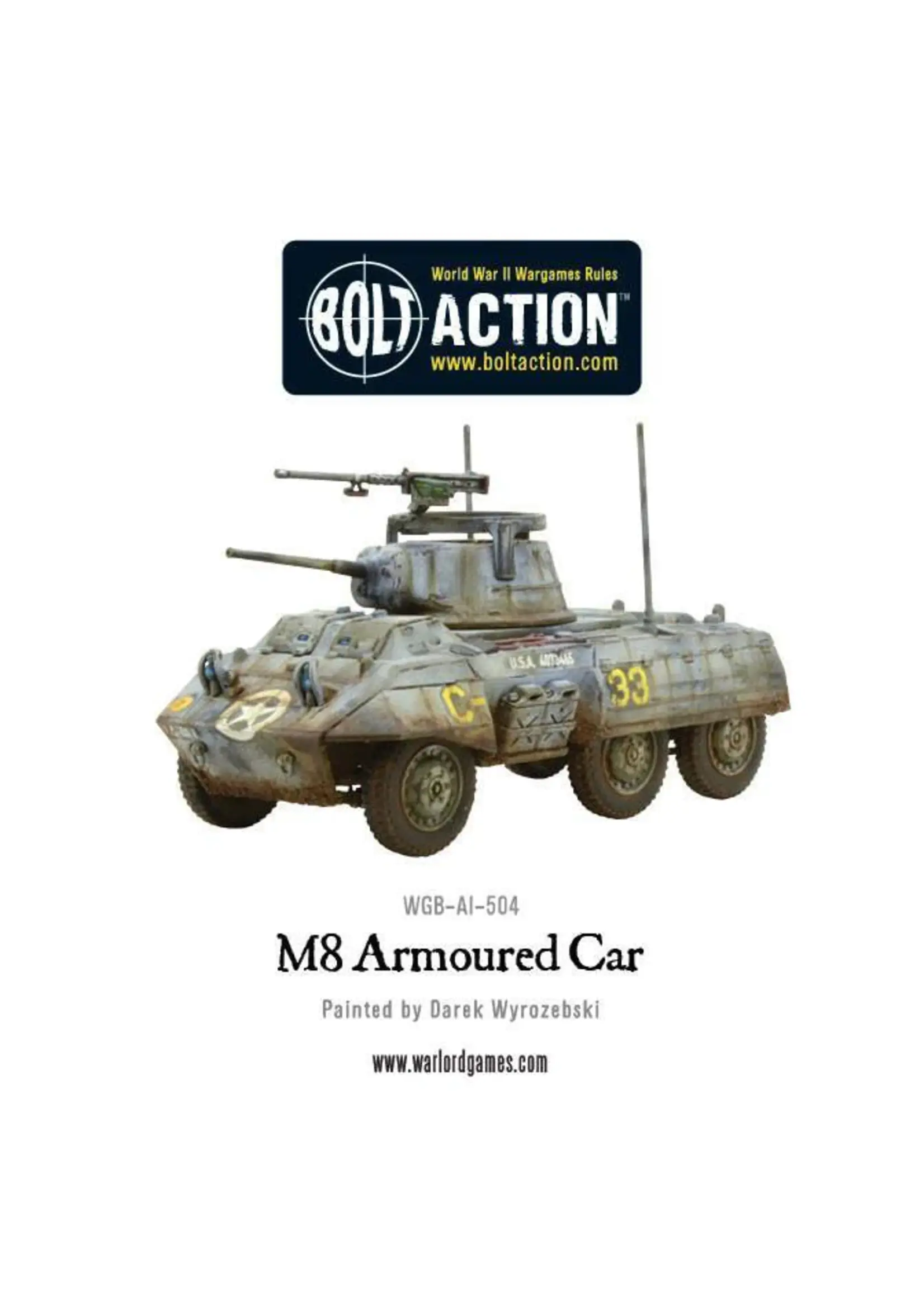 M8/M20 scout car - Bolt action