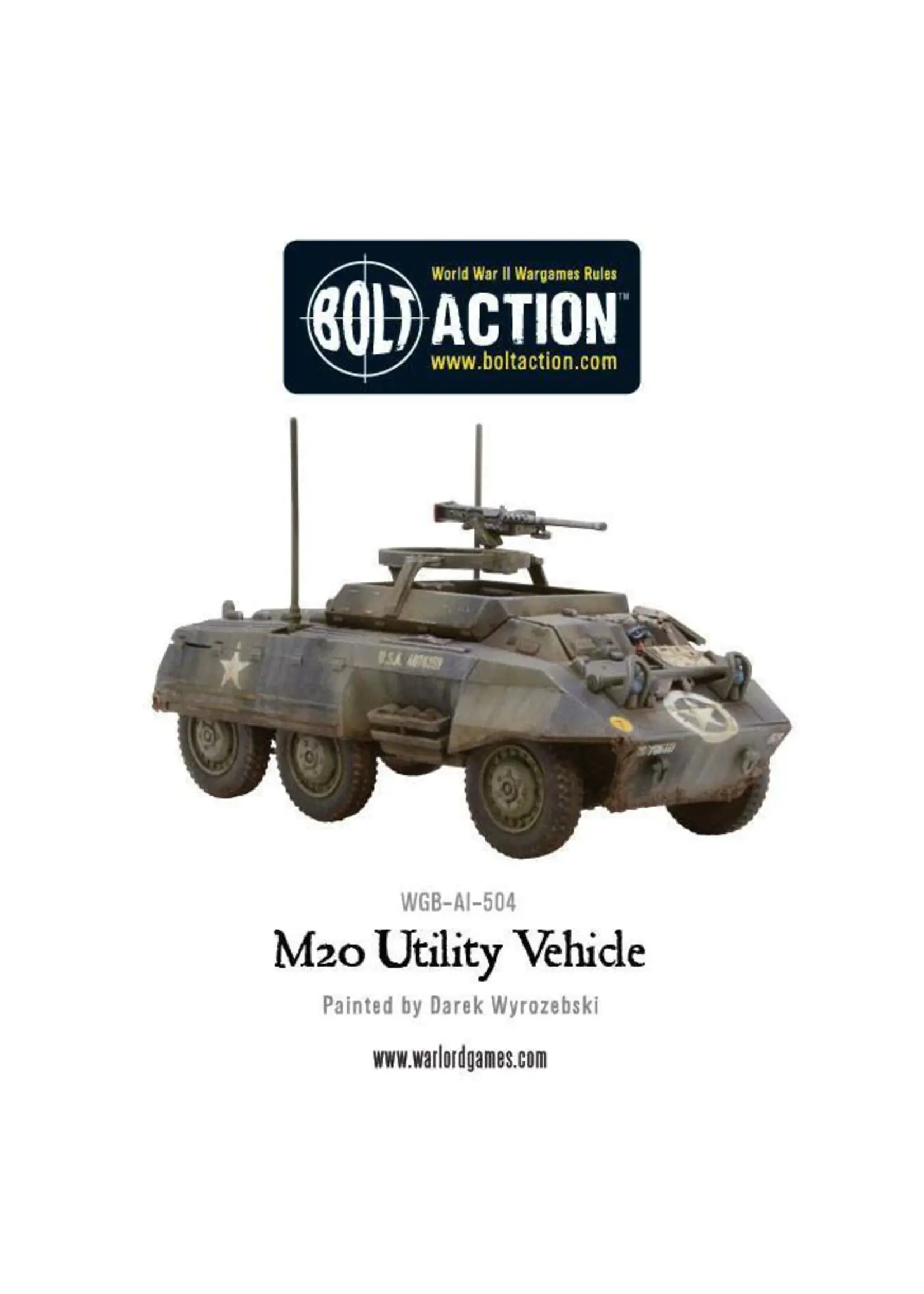 M8/M20 scout car - Bolt action