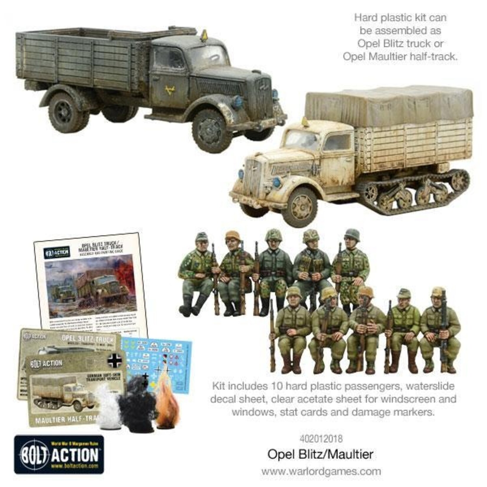 Bolt action Opel Blitz/ Maultier - Bolt action