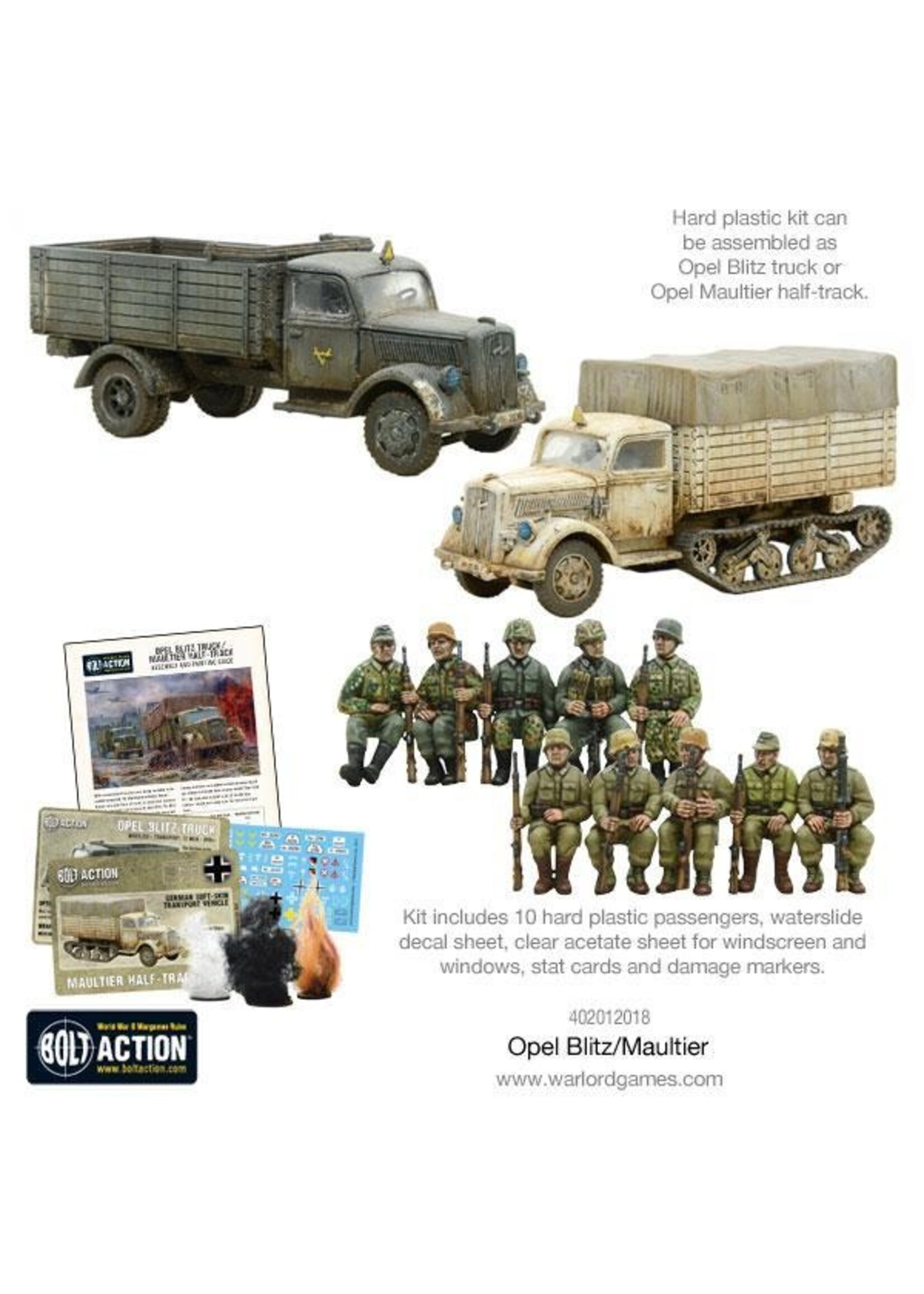 Bolt action Opel Blitz/ Maultier - Bolt action