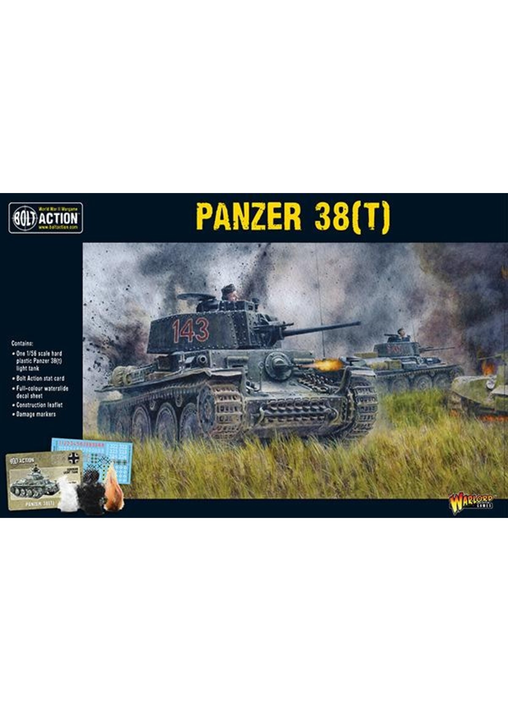 Panzer 38(t) - Bolt action