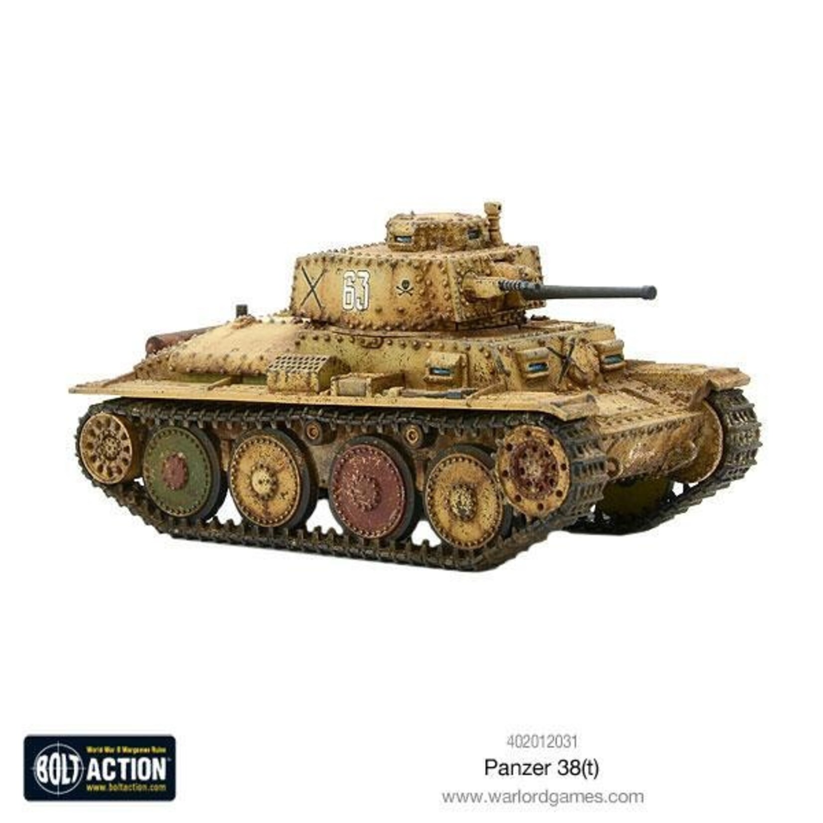 Panzer 38(t) - Bolt action