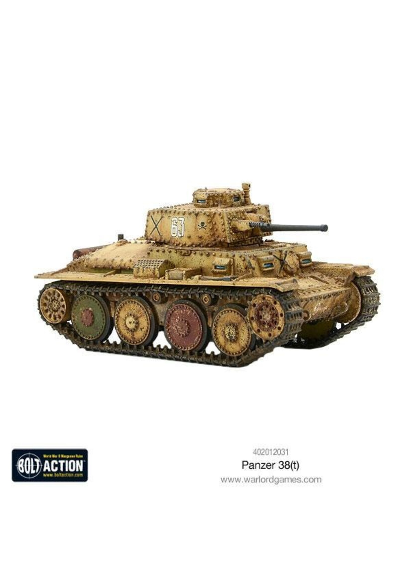Panzer 38(t) - Bolt action
