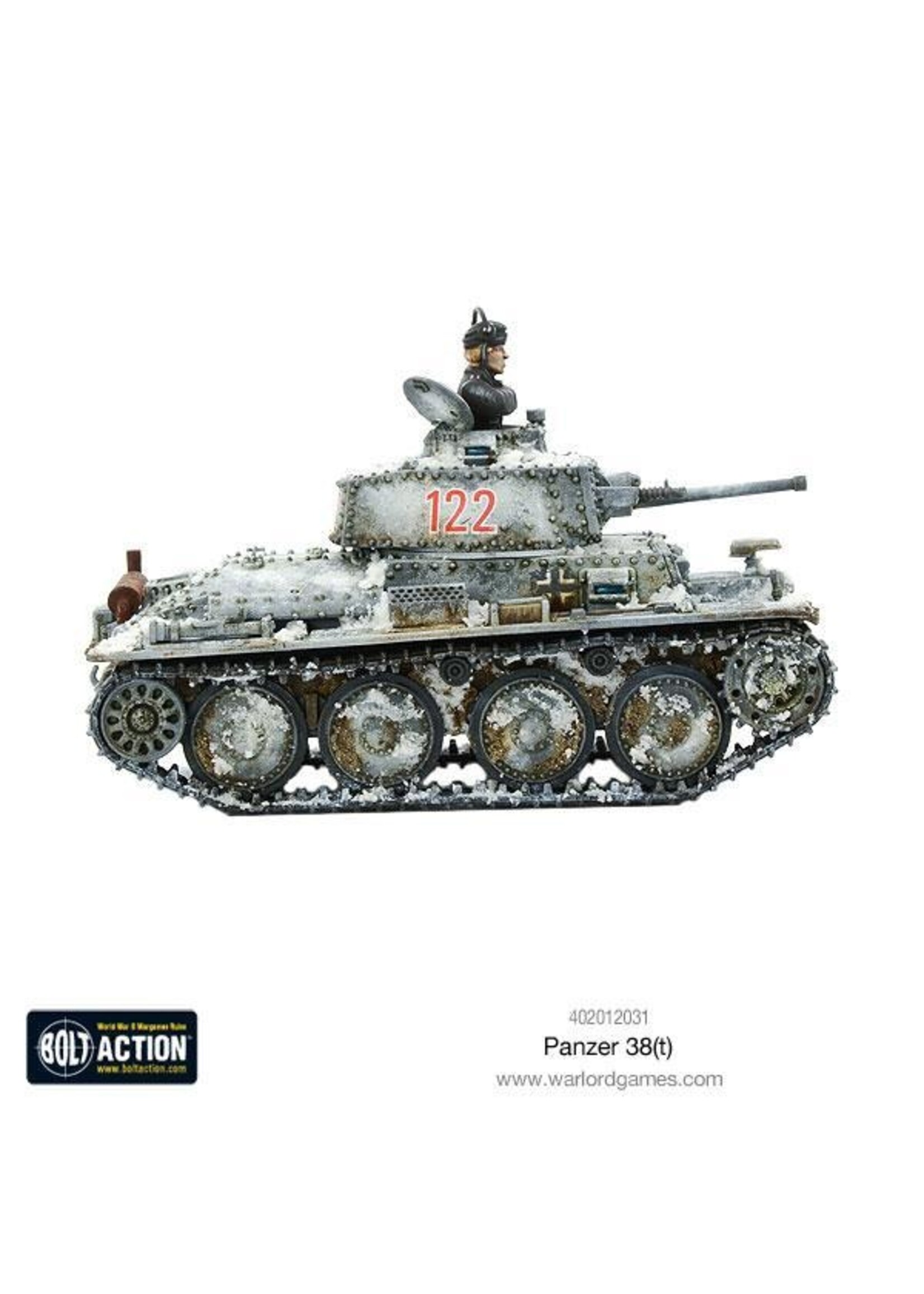 Panzer 38(t) - Bolt action