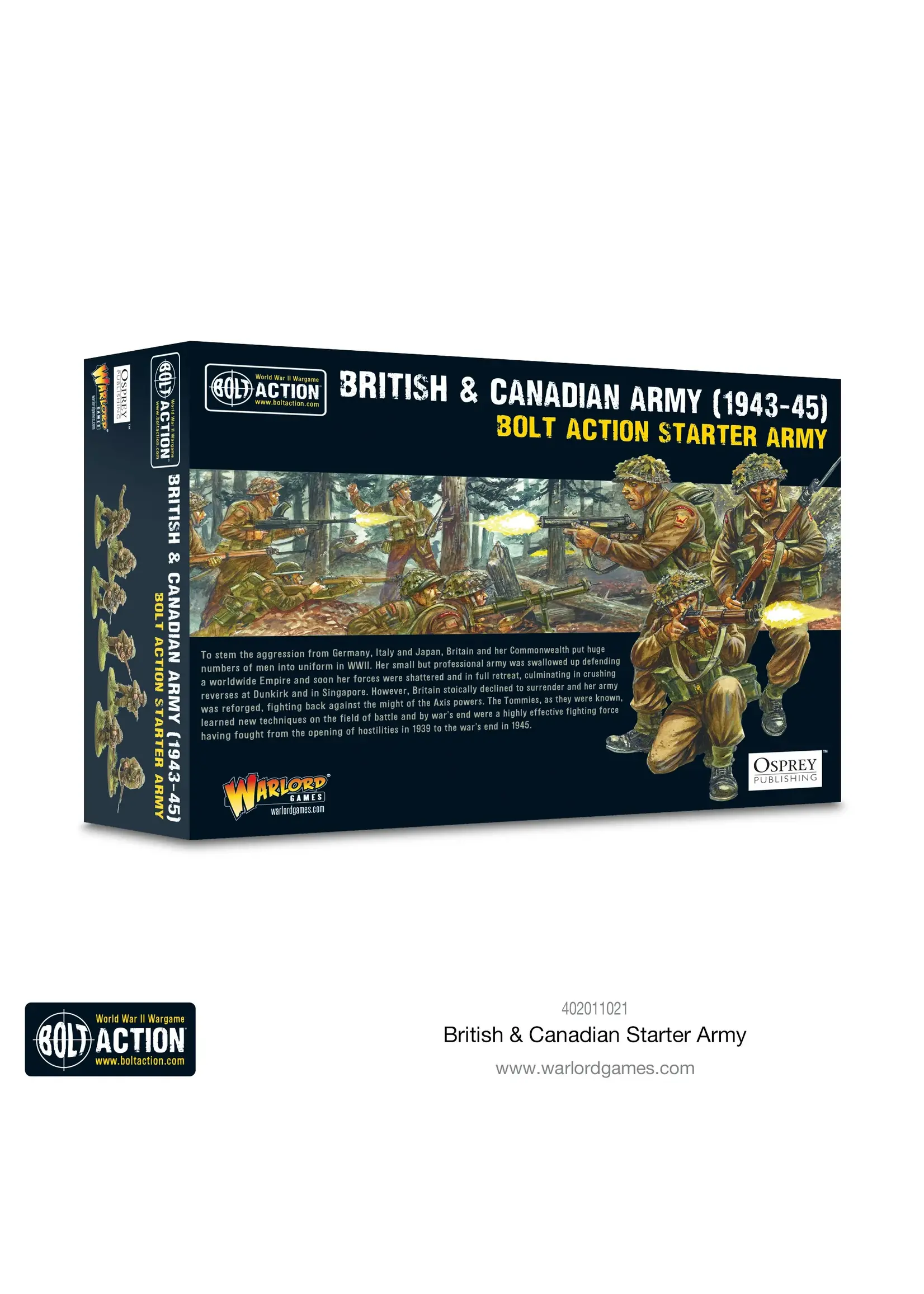 Britisch & Canadian army ( 1943-45): starter army - Bolt action