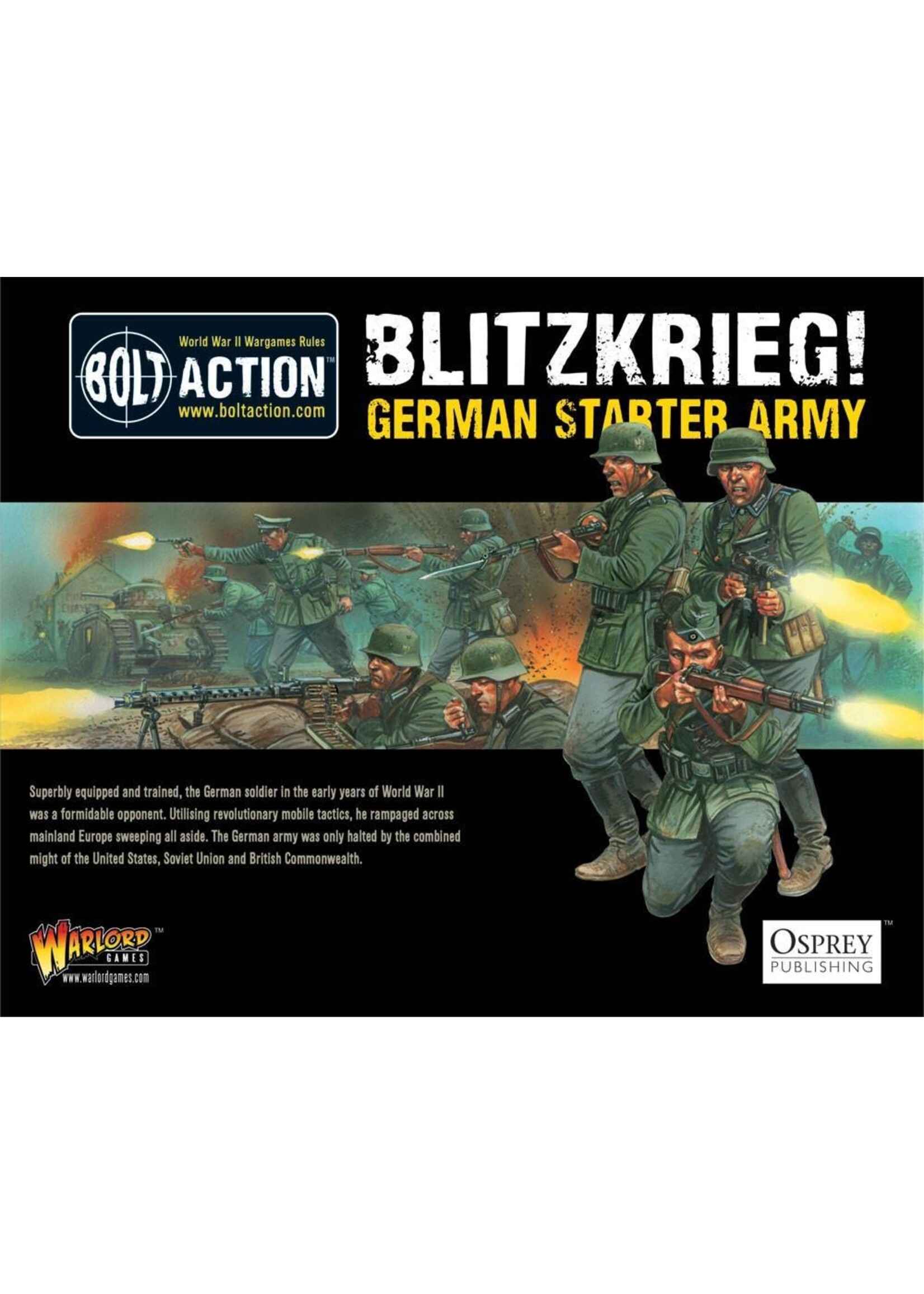 Bolt action Blitzkrieg!: German starter army - Bolt action