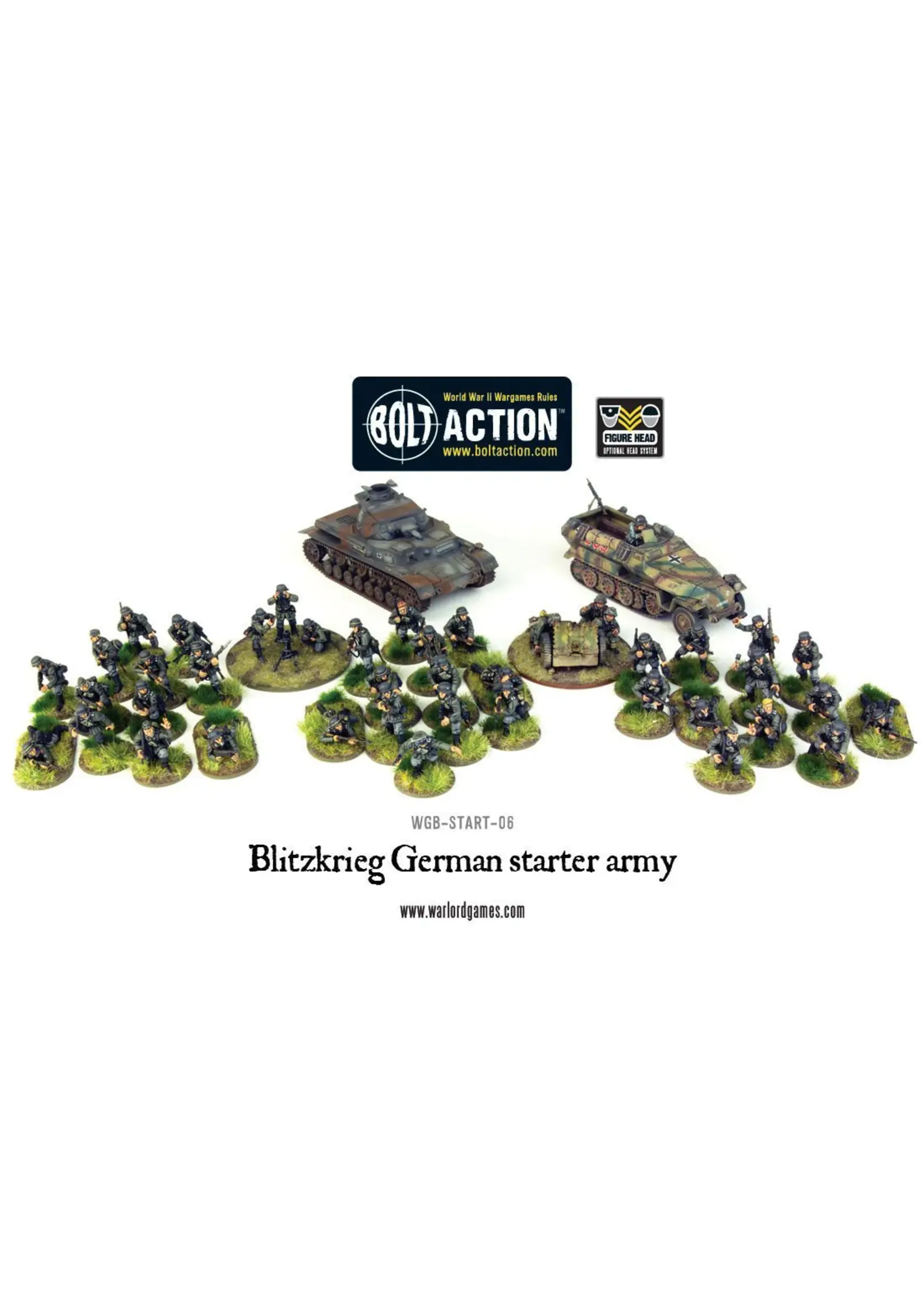 Bolt action Blitzkrieg!: German starter army - Bolt action