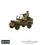 Bolt action US army jeep with 30 cal MMG