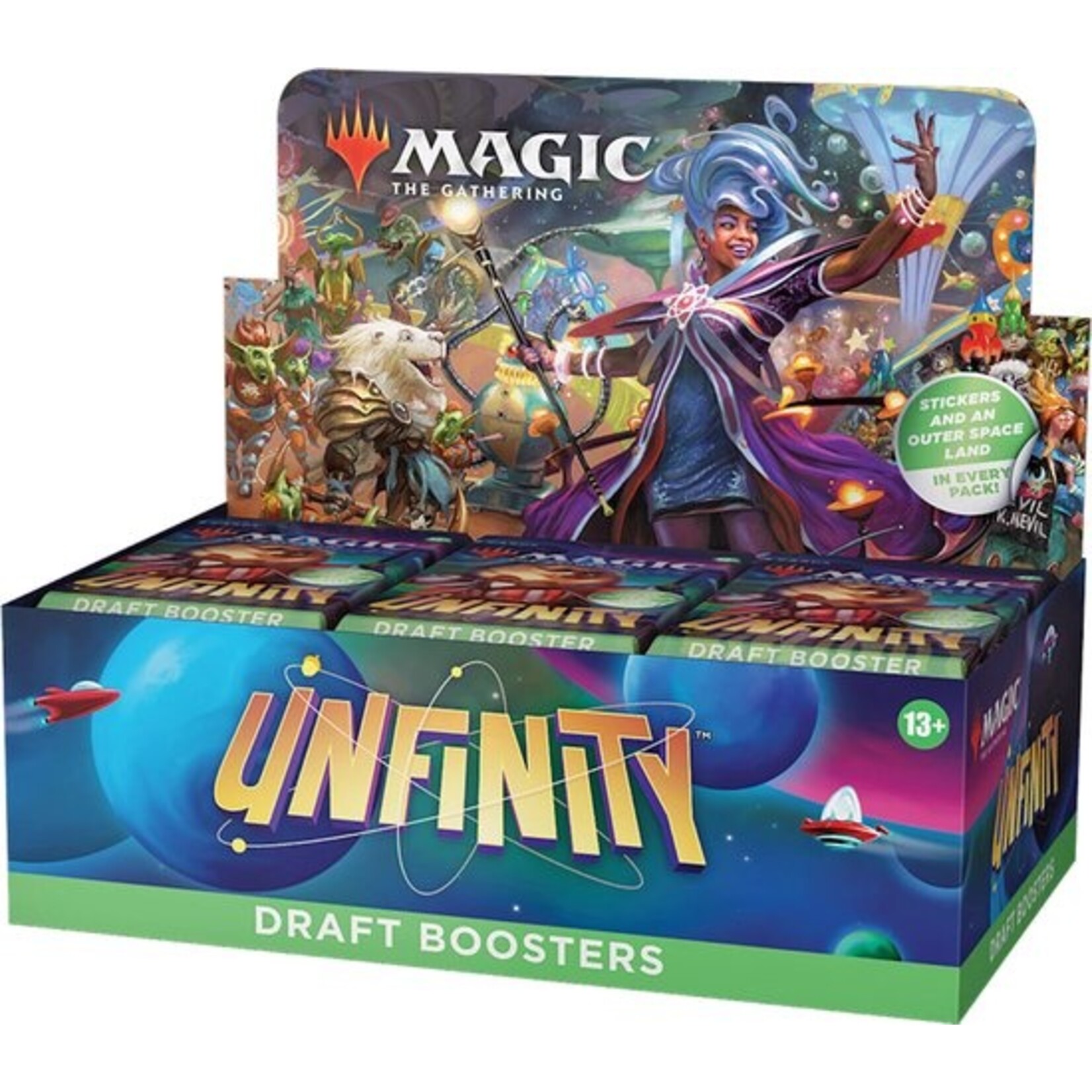 Magic the gathering Unfinity: Draft Booster