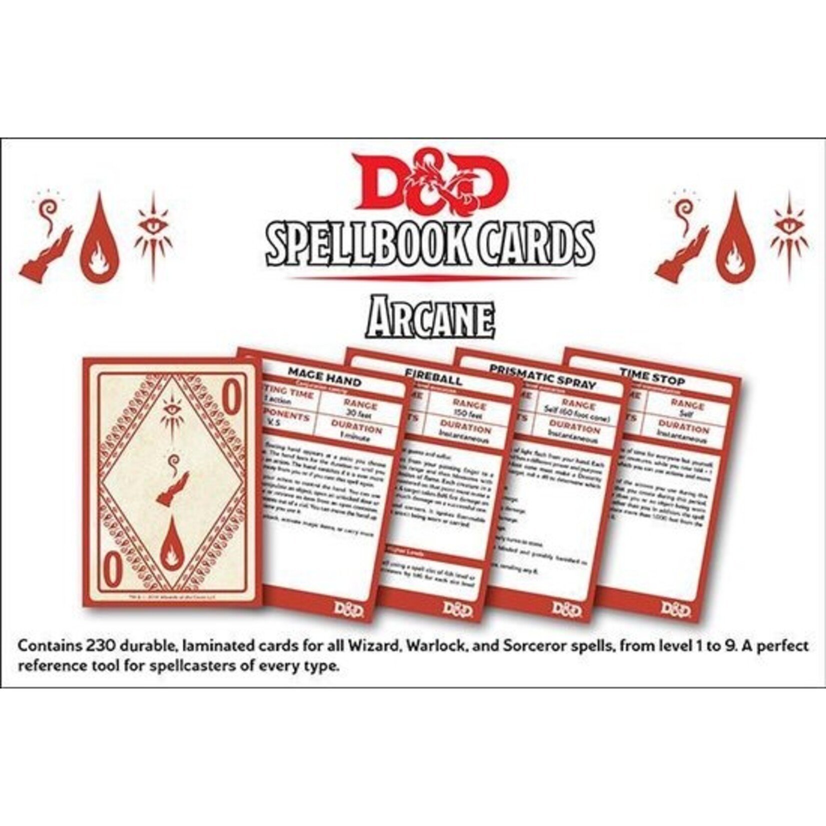 wizards of the coast Dungeons & Dragons: Spellbook cards - Arcane