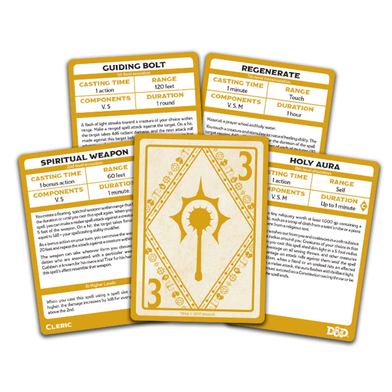 wizards of the coast Dungeons & Dragons: Spellbook cards - Cleric