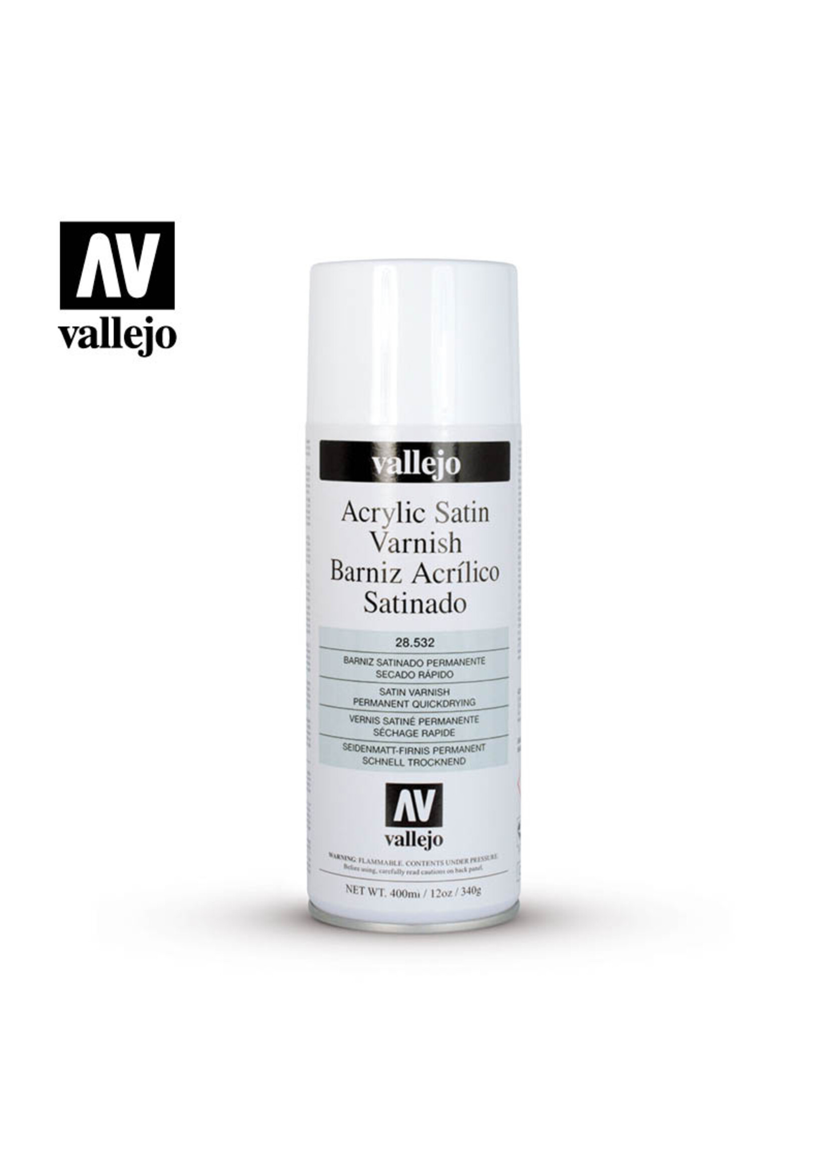 Vallejo Vallejo Spray: Satin Varnish