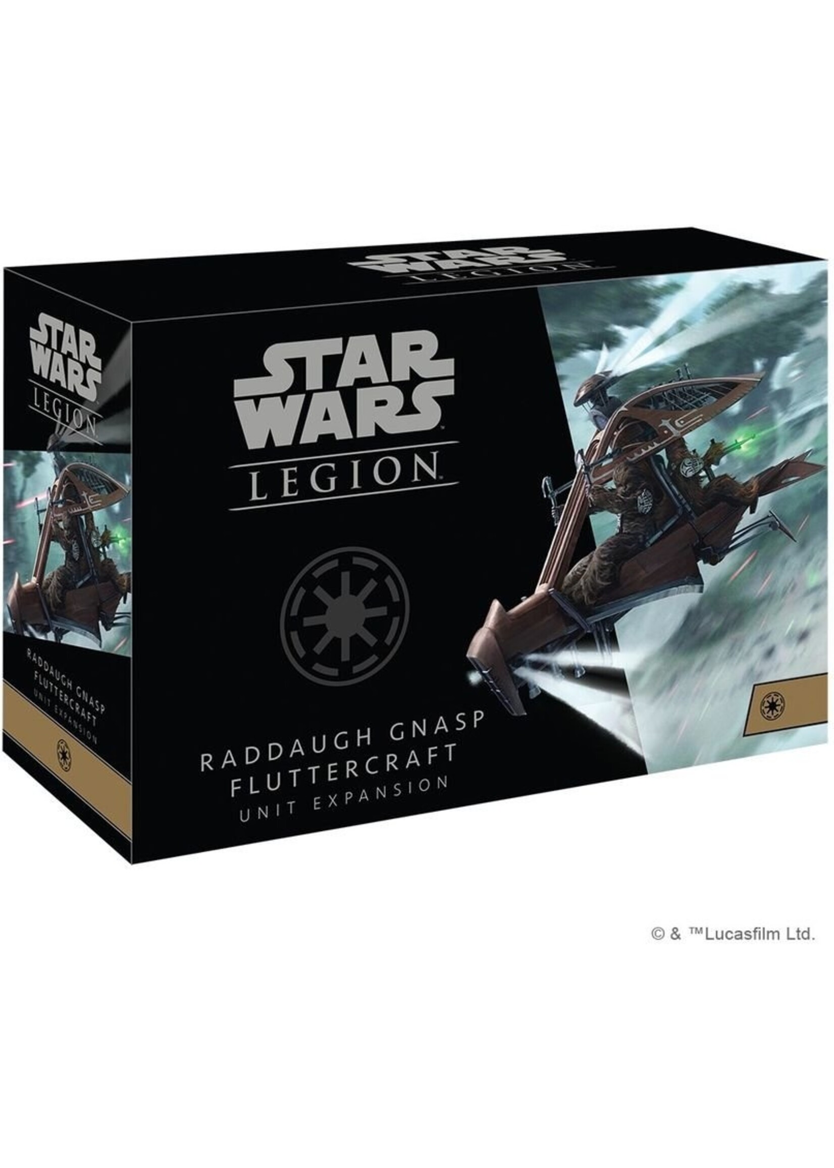 Star wars: Legion Raddaugh Gnasp Fluttercraft unit expansion