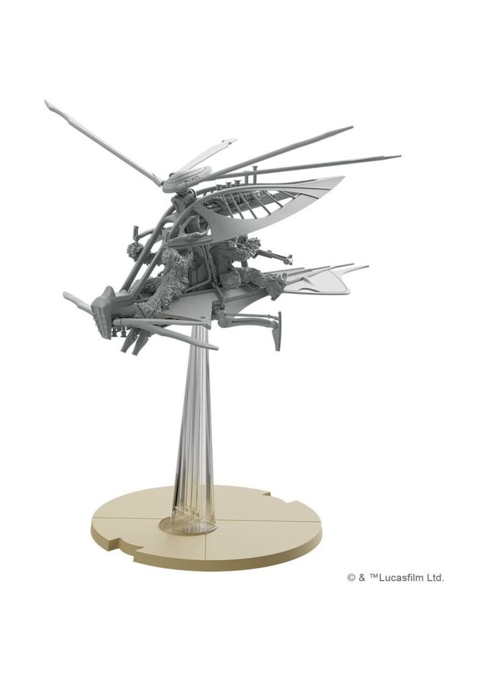 Star wars: Legion Raddaugh Gnasp Fluttercraft unit expansion