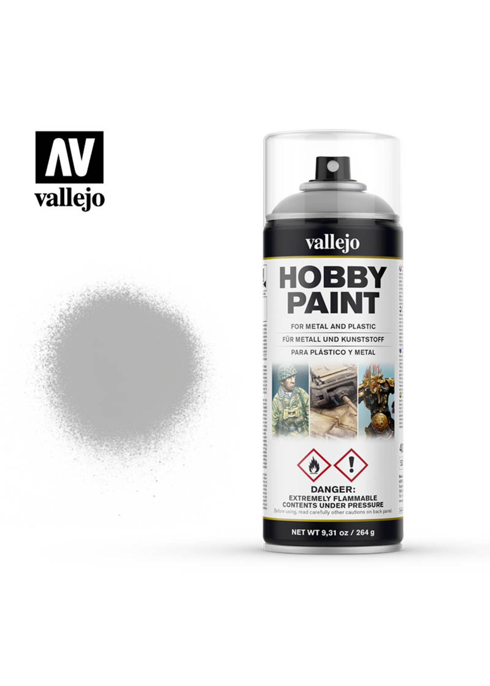 Vallejo Vallejo Spray: Grey