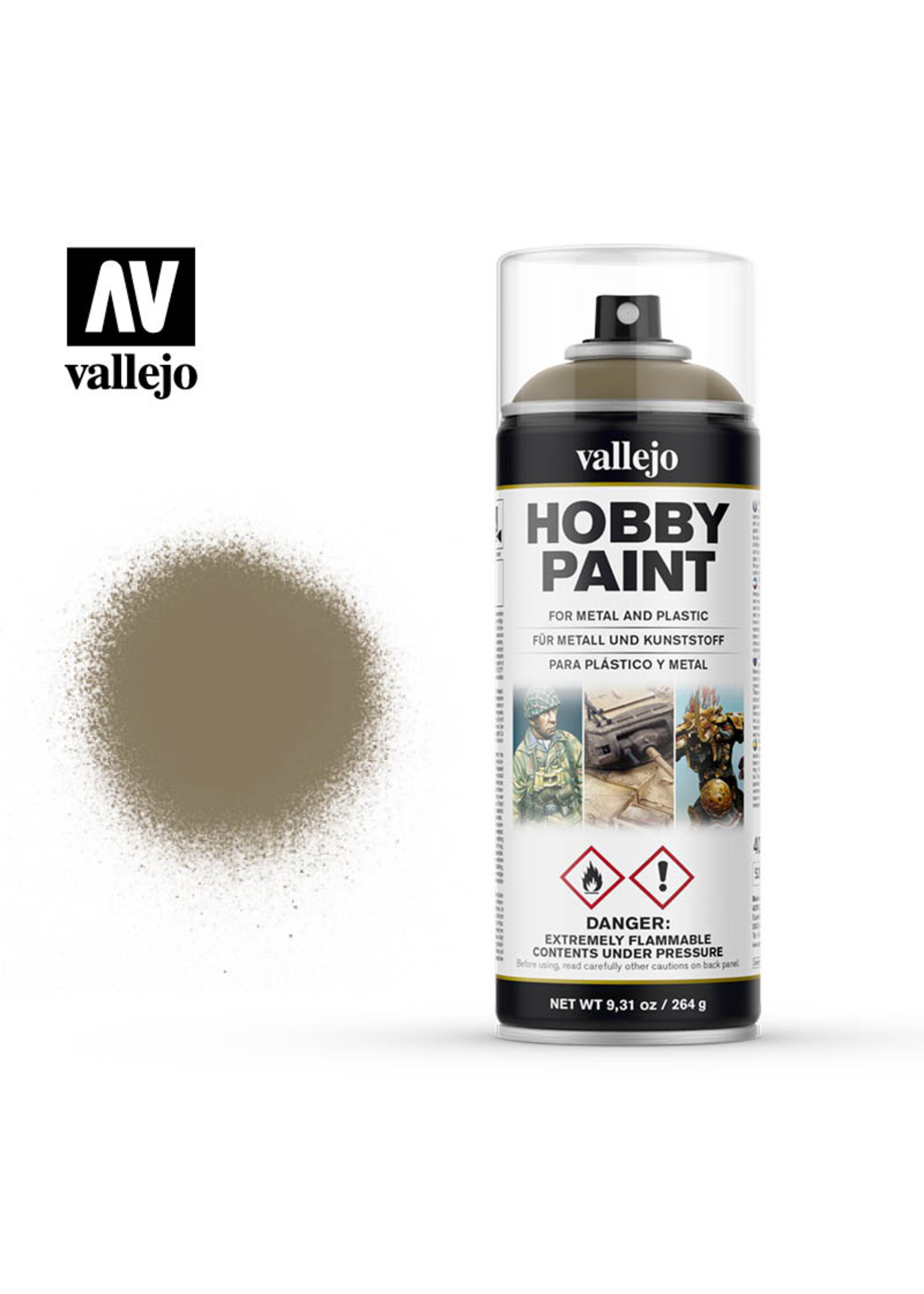 Vallejo Vallejo Spray: Us Khaki
