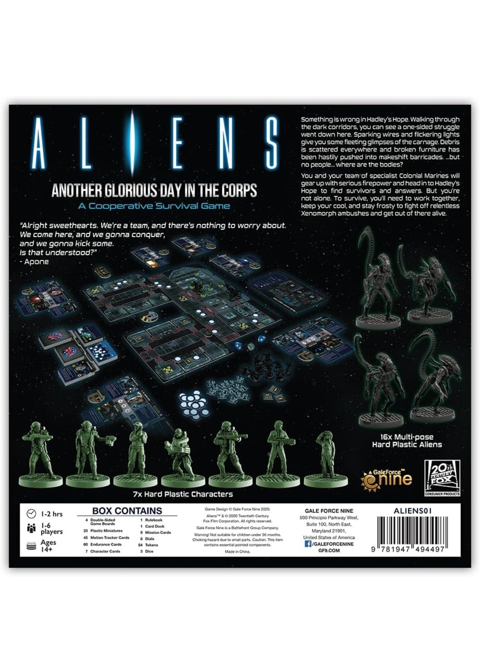 Gale Force Nine, LLC Aliens Another Glorious Day in The Corps (Updated edition)