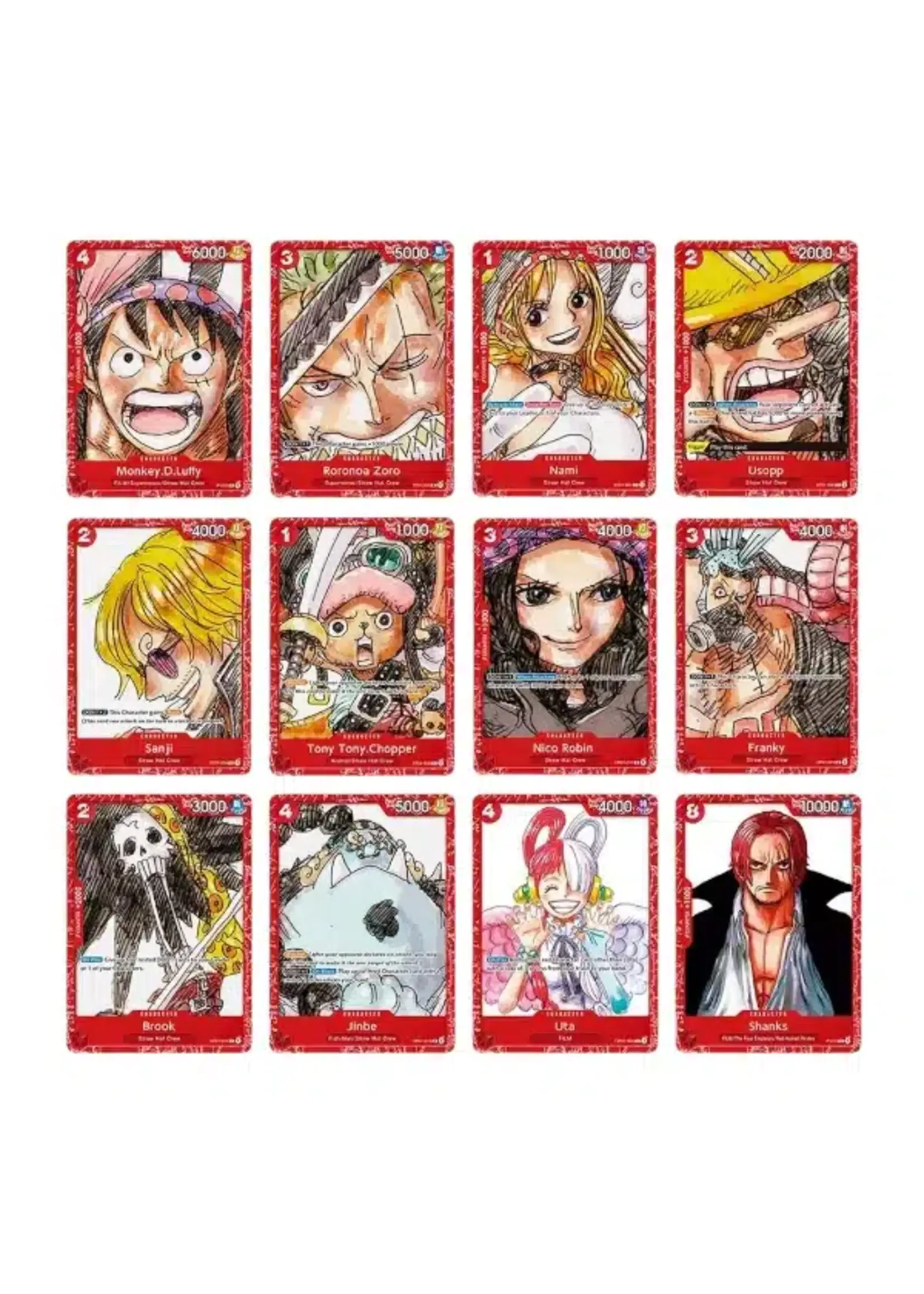 ONE PIECE One Piece Card Game Premium Card Collection - ONE PIECE FILM RED Edition