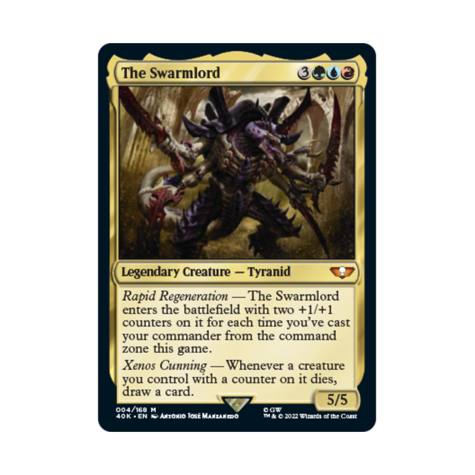 Magic the gathering Magic the Gathering - Warhammer 40,000: "Tyranid Swarm" Commander Deck