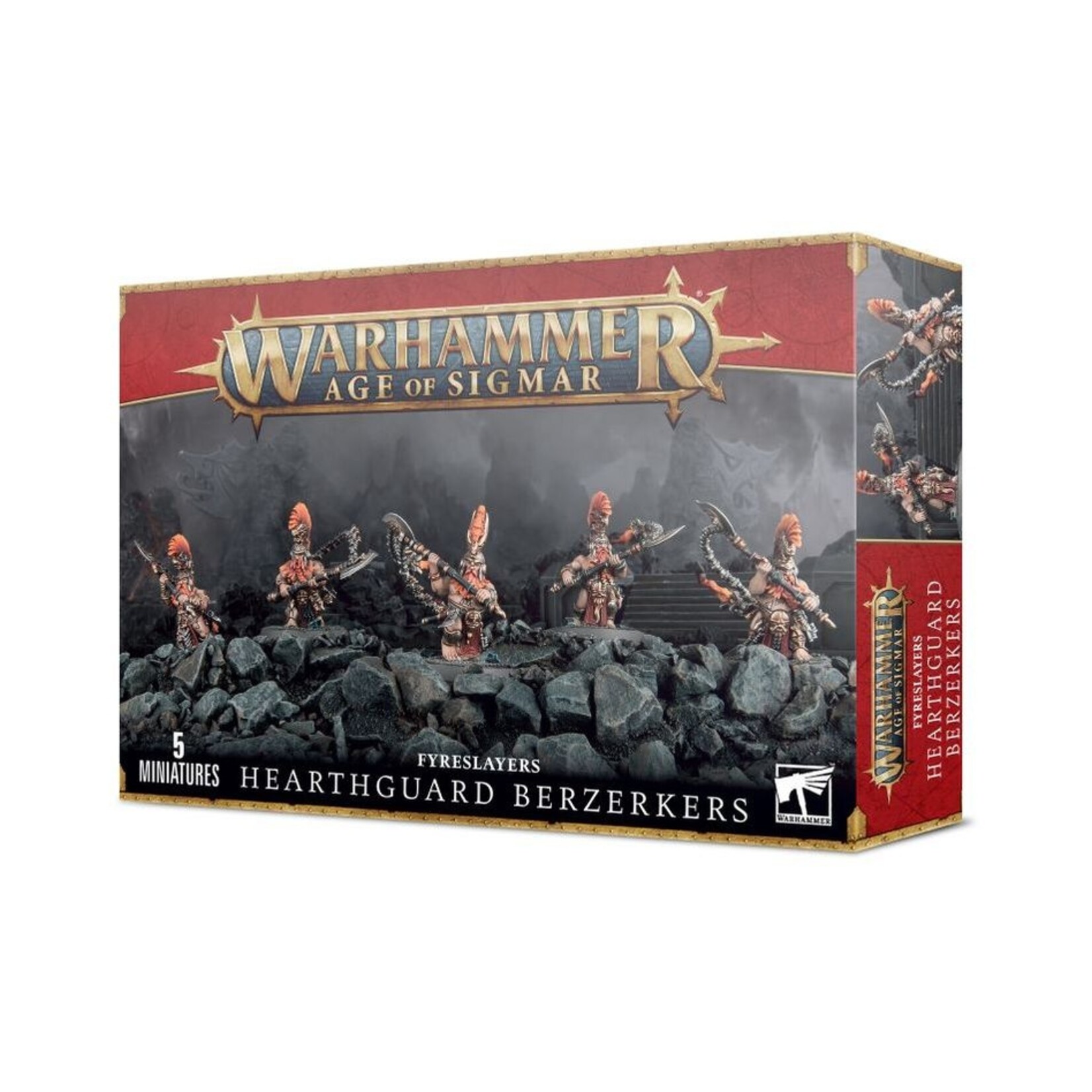 Warhammer: age of sigmar Fyreslayers: Hearthguard Berzerkers