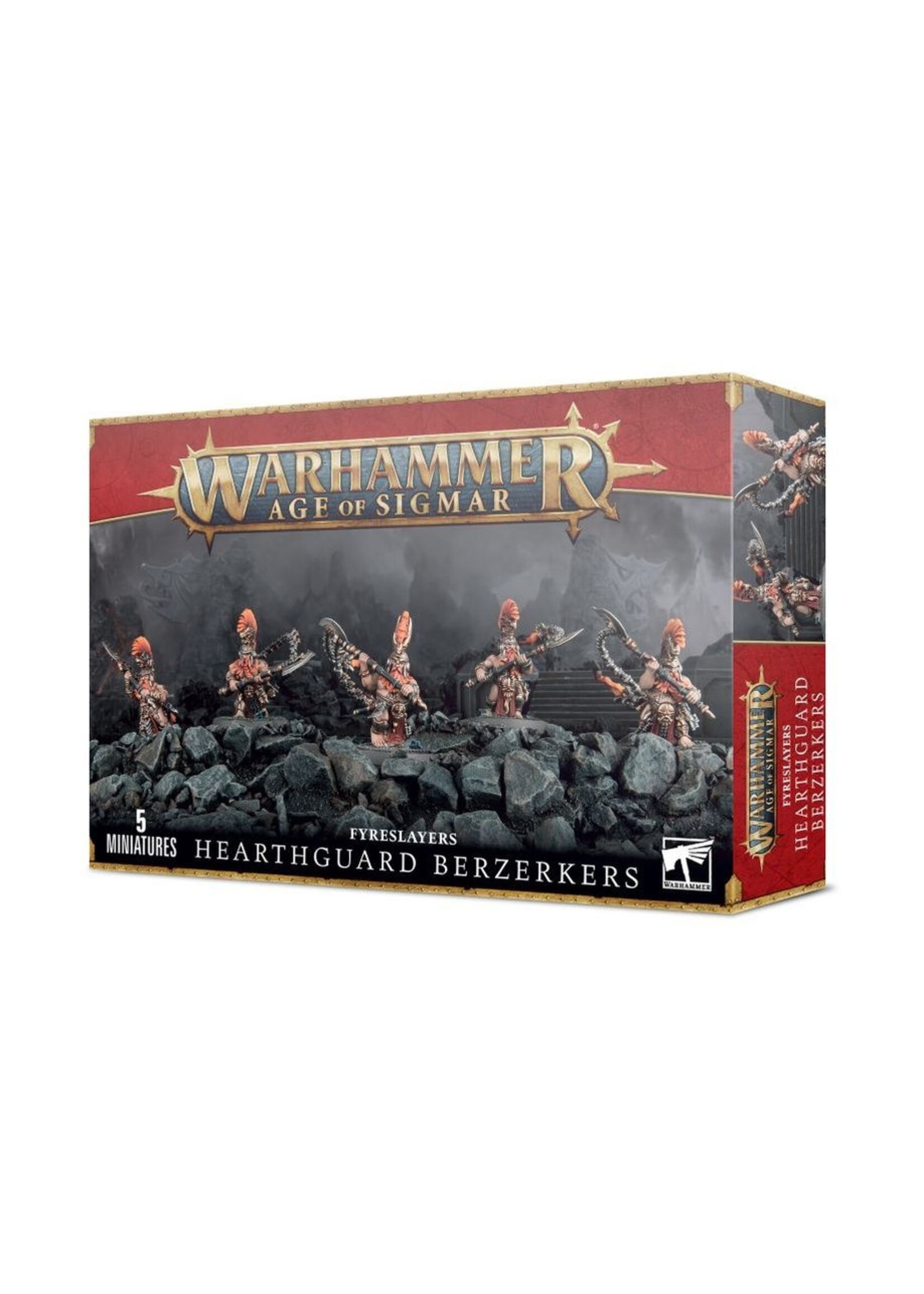 Warhammer: age of sigmar Fyreslayers: Hearthguard Berzerkers