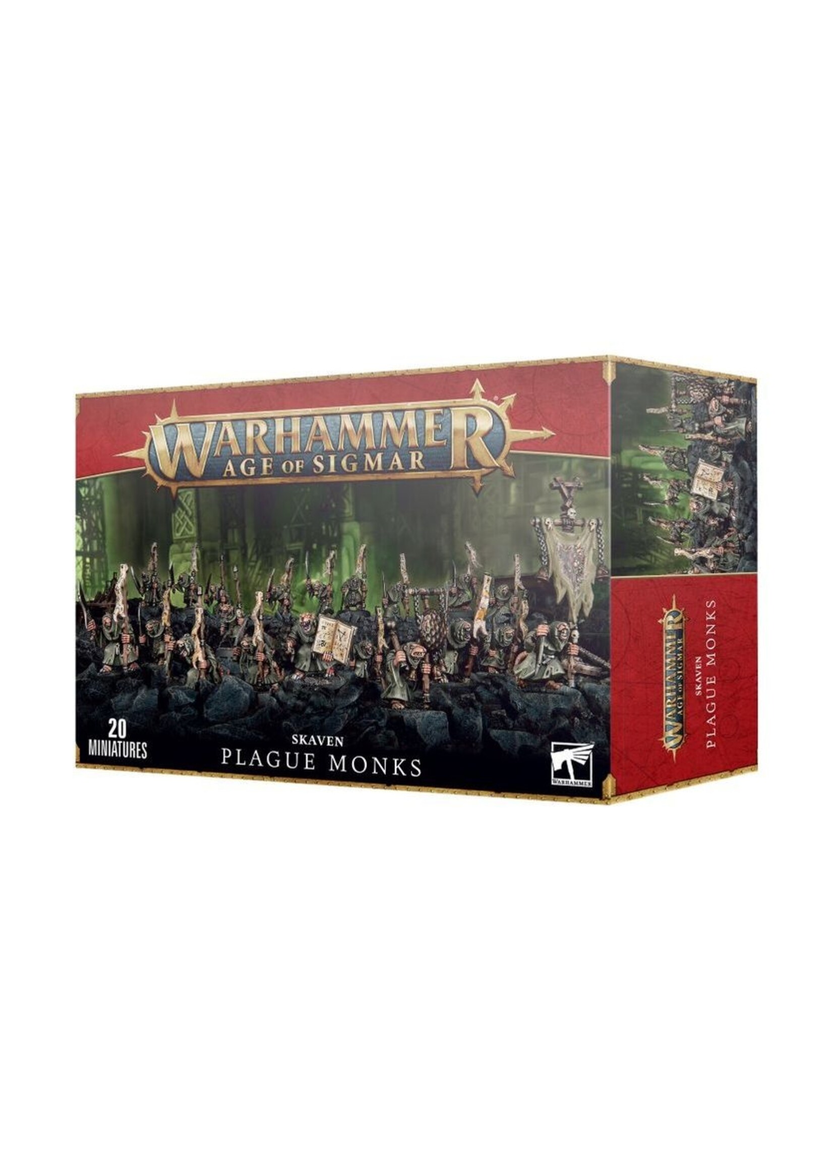 Warhammer: age of sigmar Skaven: Plague Monks
