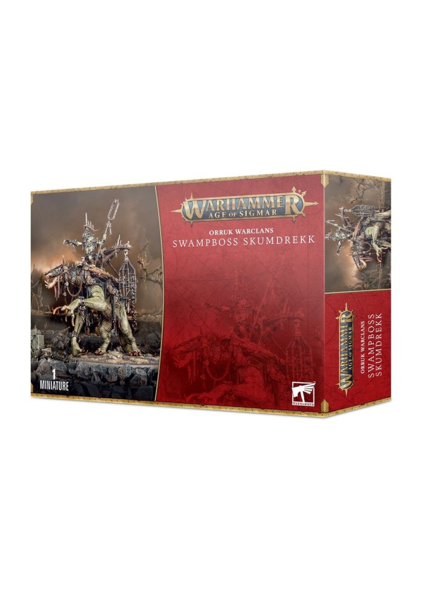 Warhammer: age of sigmar Orruk Warclans: Swampboss Skumdrekk