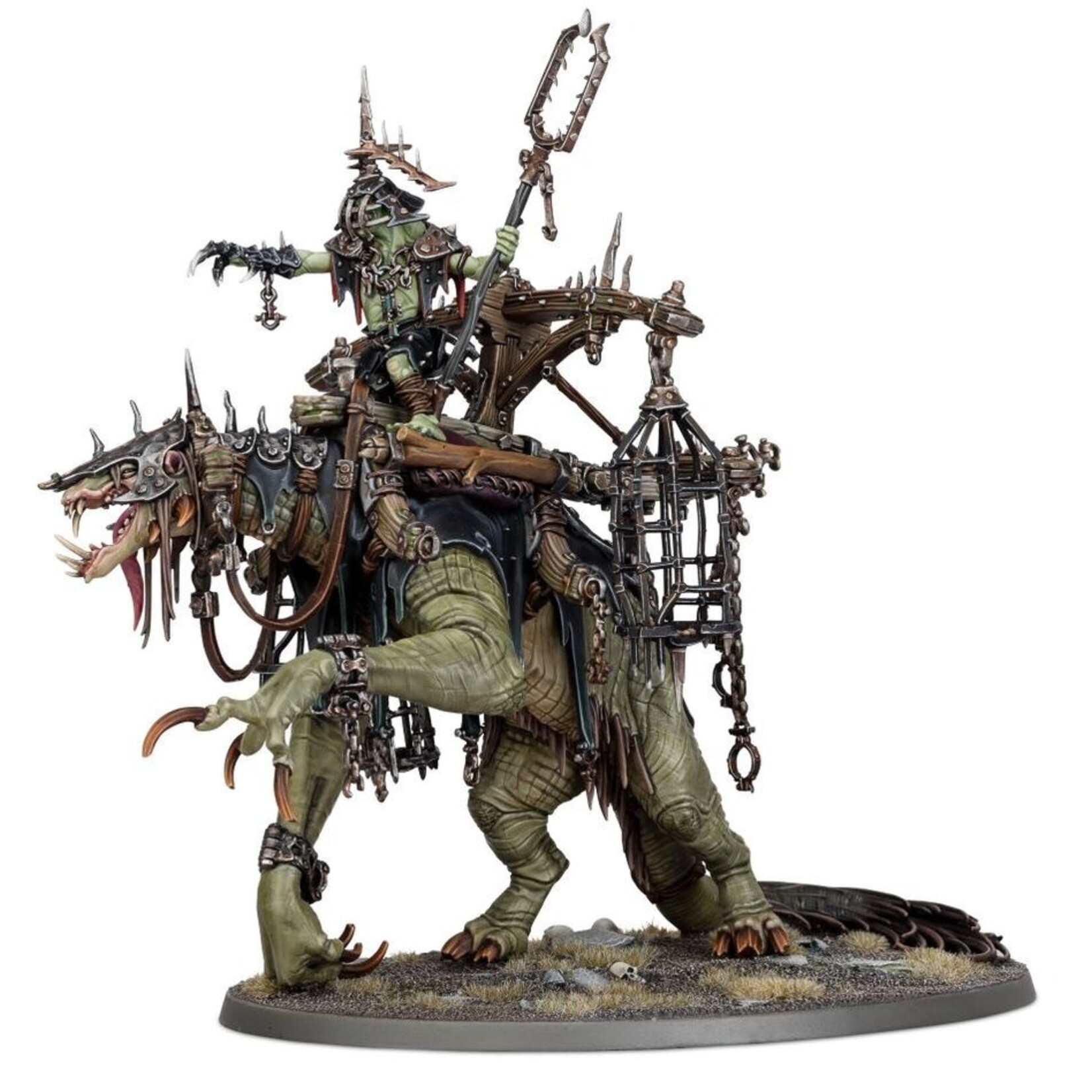 Warhammer: age of sigmar Orruk Warclans: Swampboss Skumdrekk