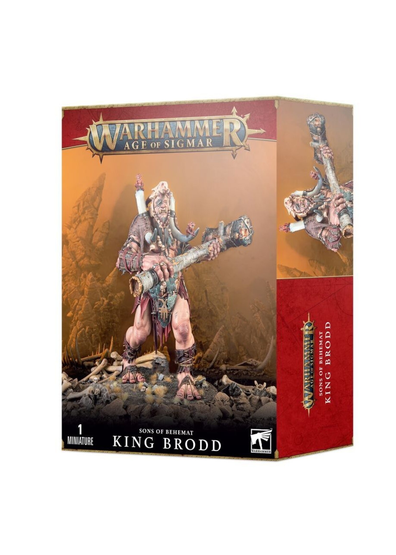 Warhammer: age of sigmar Sons Of Behemat: King Brodd