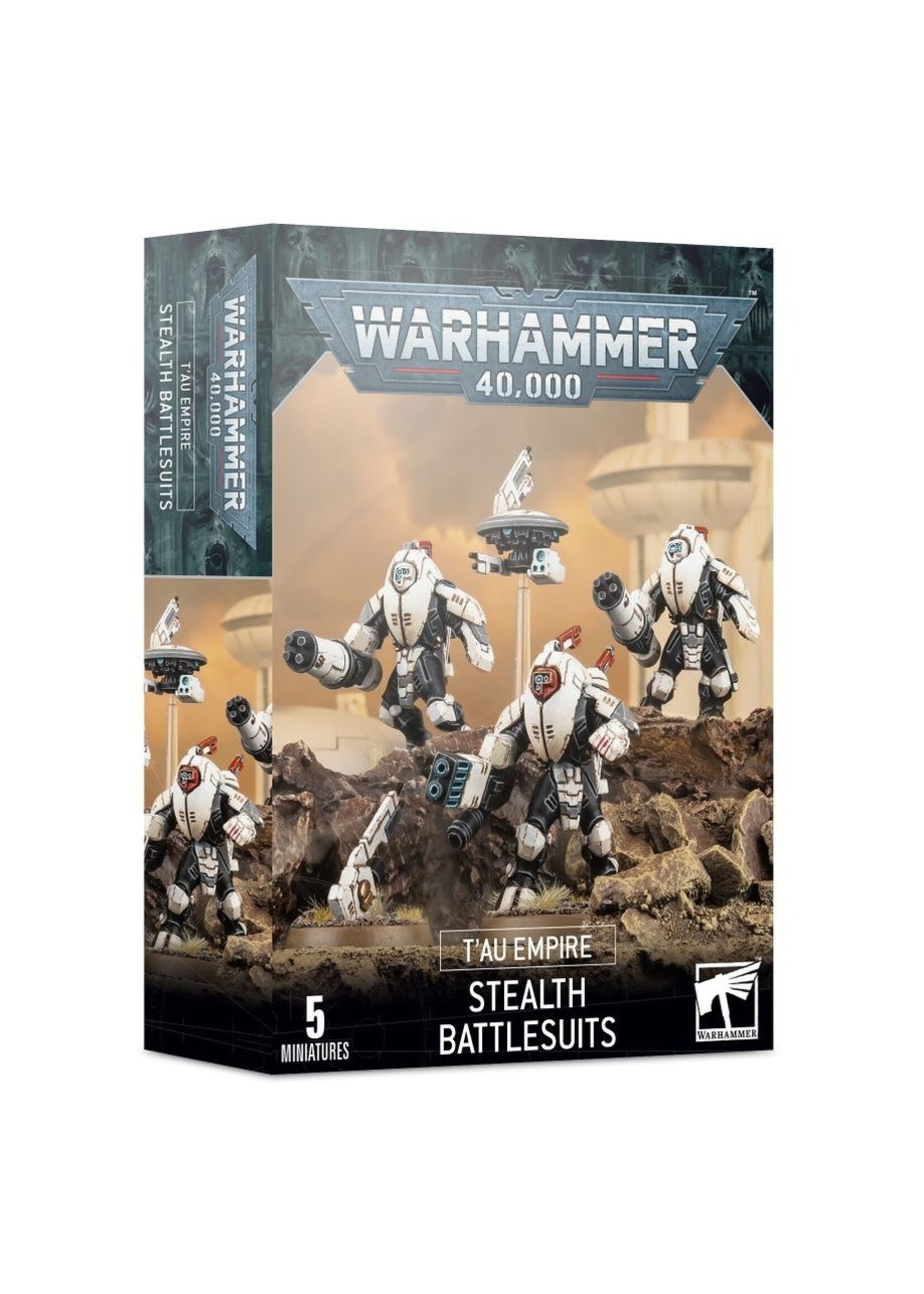 Warhammer: 40.000 T'au Empire: XV28 Stealth Battlesuits