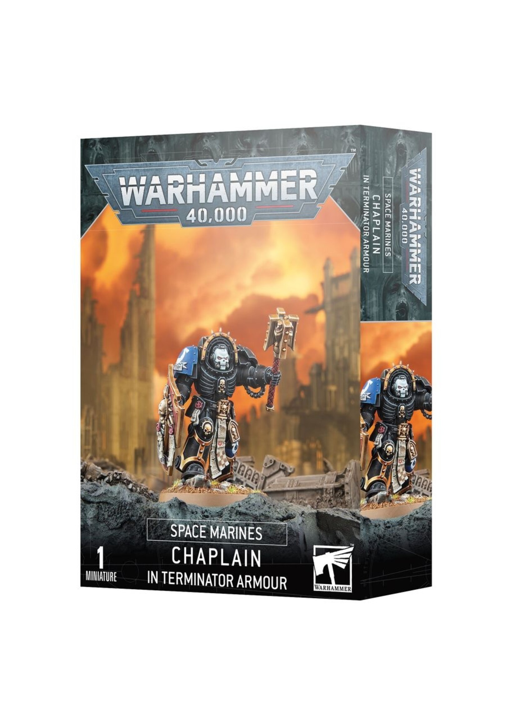 Warhammer: 40.000 Space marine: Chaplain in terminator armour