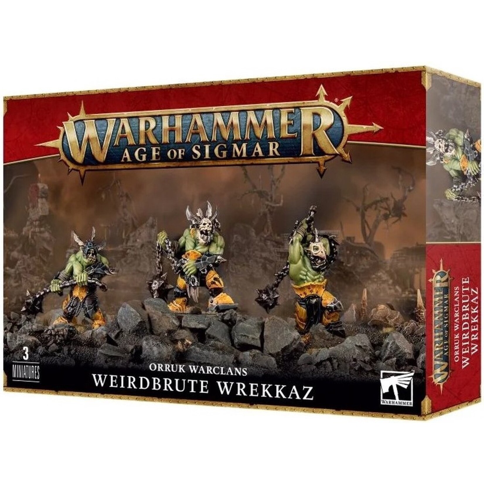 Warhammer: age of sigmar Orruk Warclans: Weirdbrute Wrekkaz