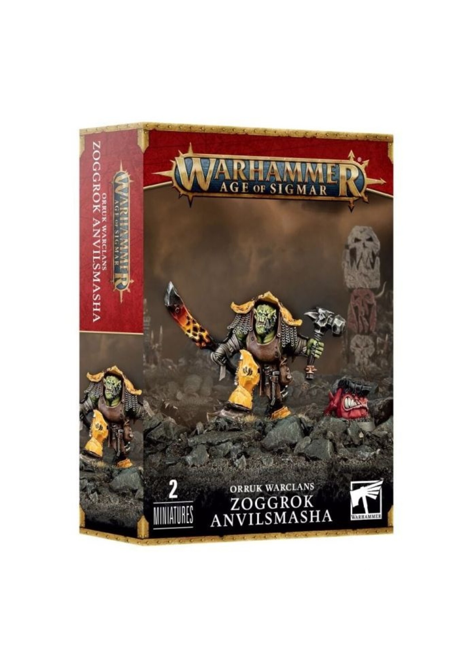 Warhammer: age of sigmar Orruk Warclans: Zoggrok Anvilsmasha