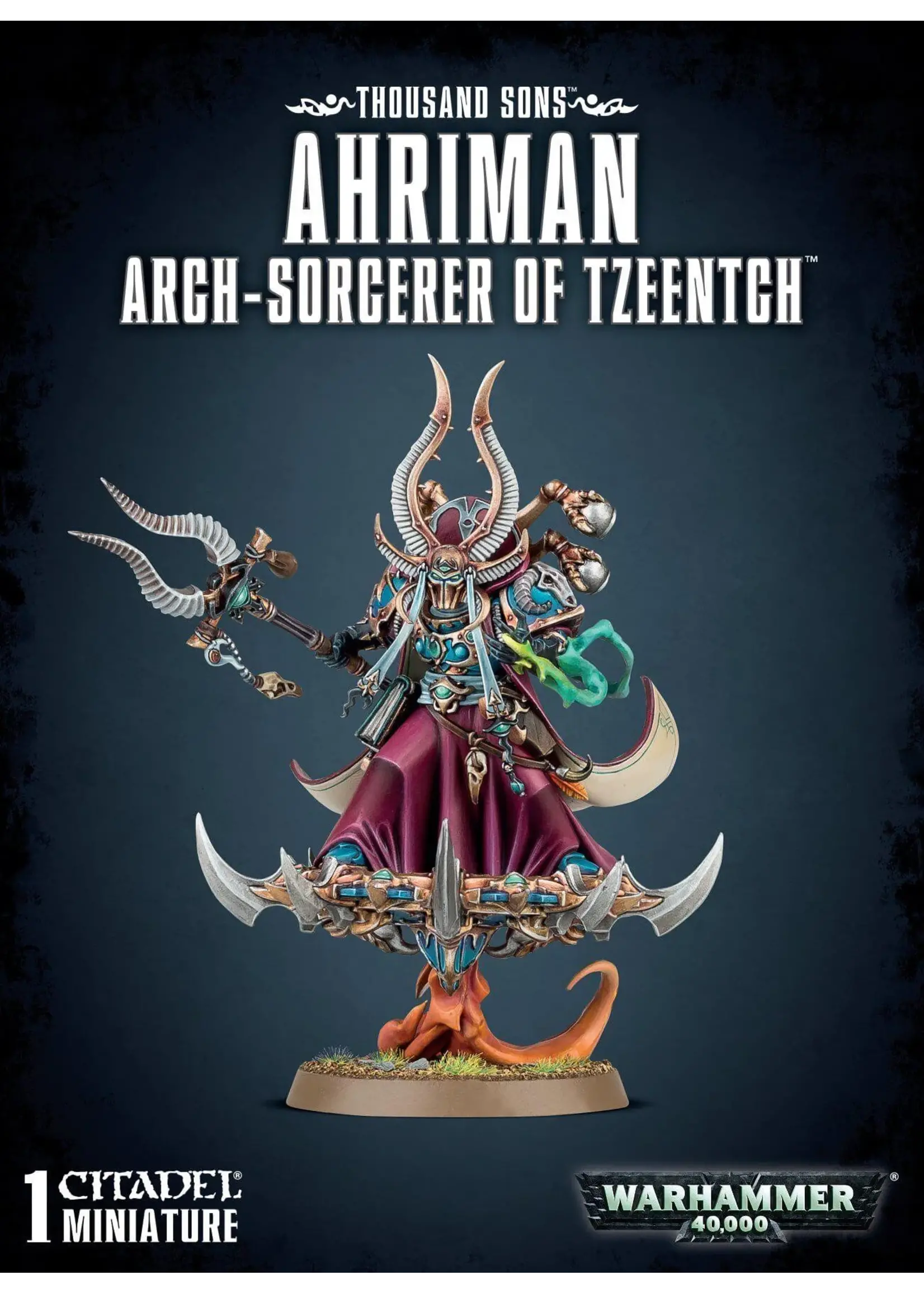 Warhammer: 40.000 Thousand Sons: Ahriman Arch-Sorcerer Of Tzeentch