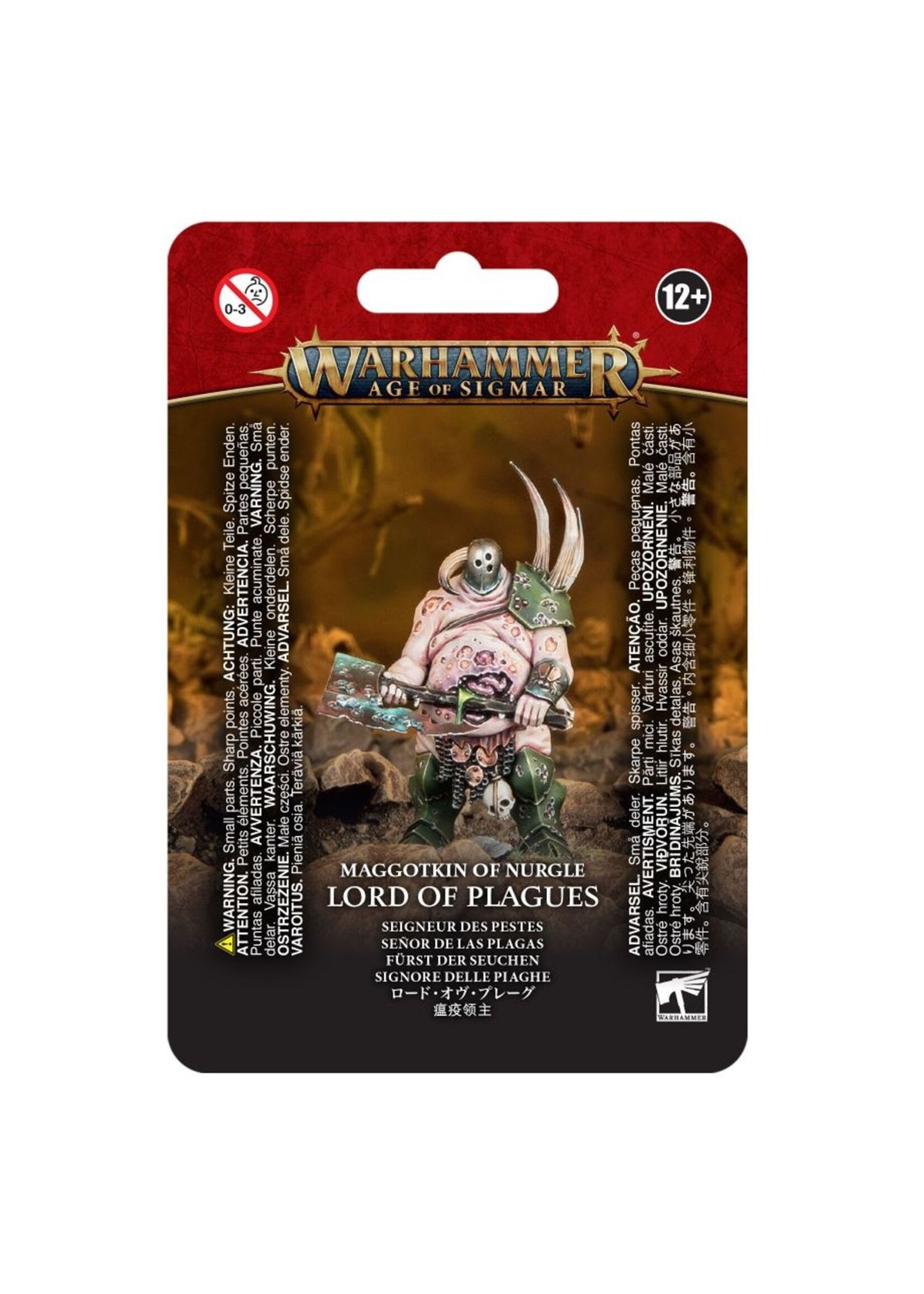 Warhammer: age of sigmar Maggotkin of Nurgle: Lord of Plagues