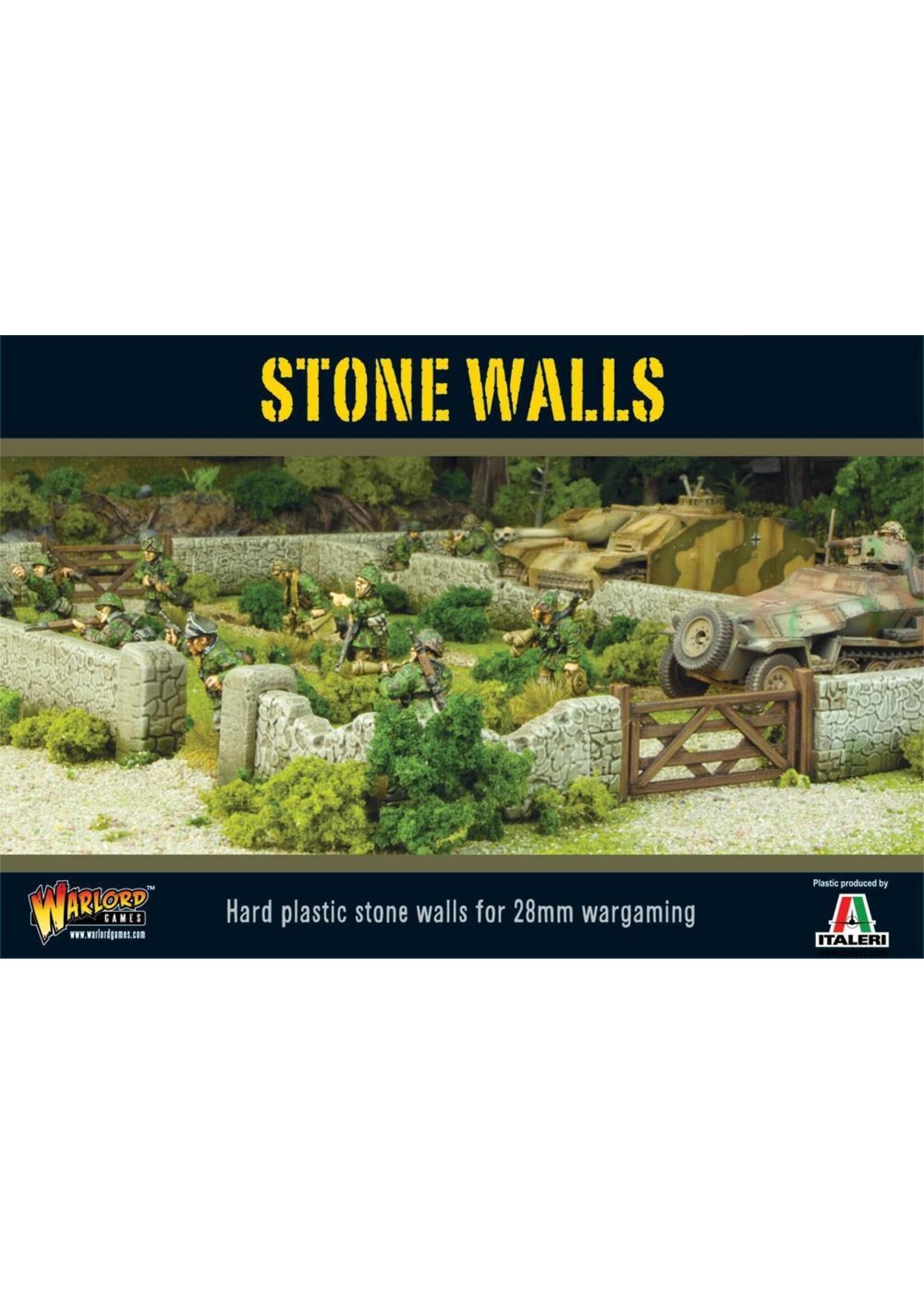 Bolt Action 2 Scenery Stone Walls - EN