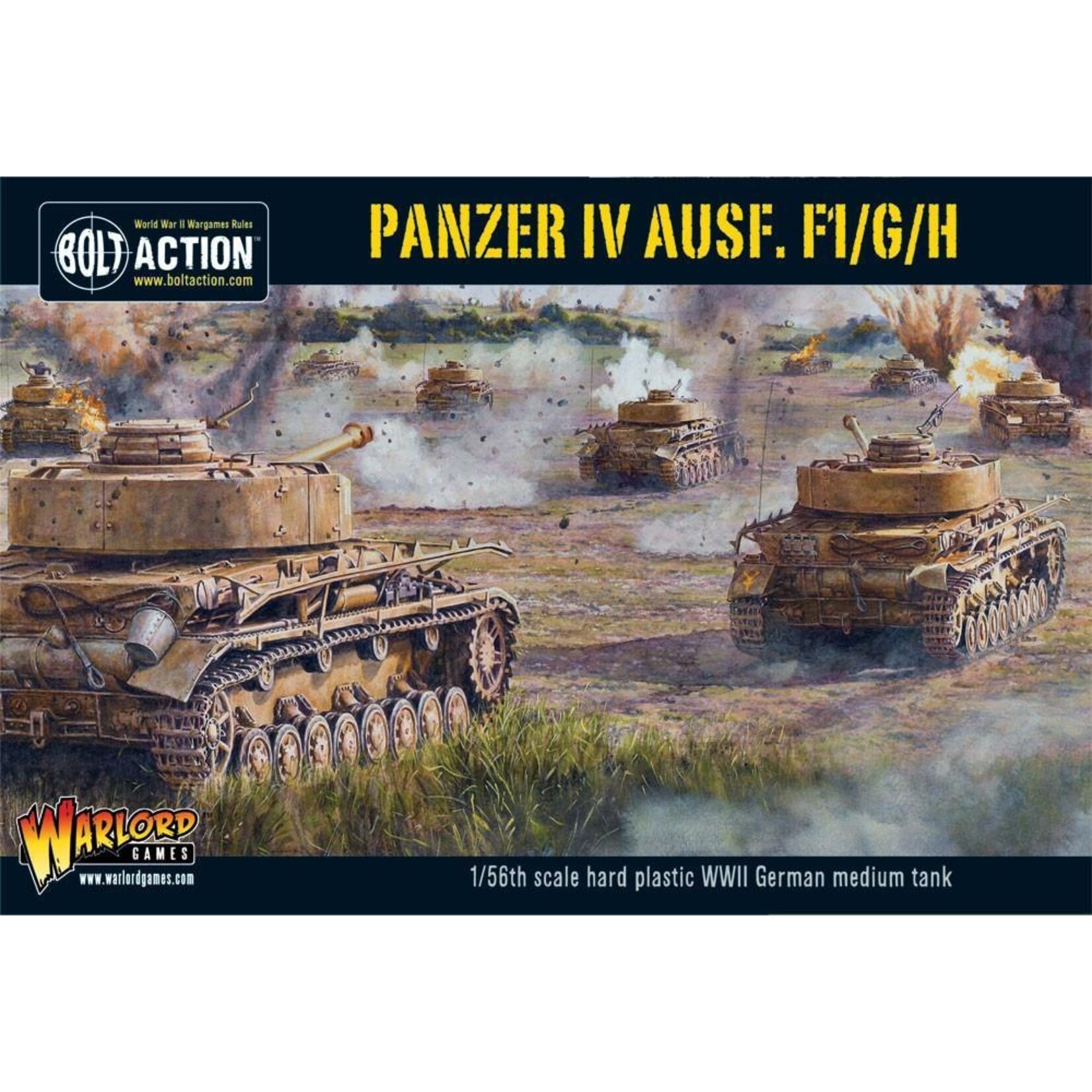 Bolt Action 2 Panzer IV Ausf. F1/G/H Medium Tank