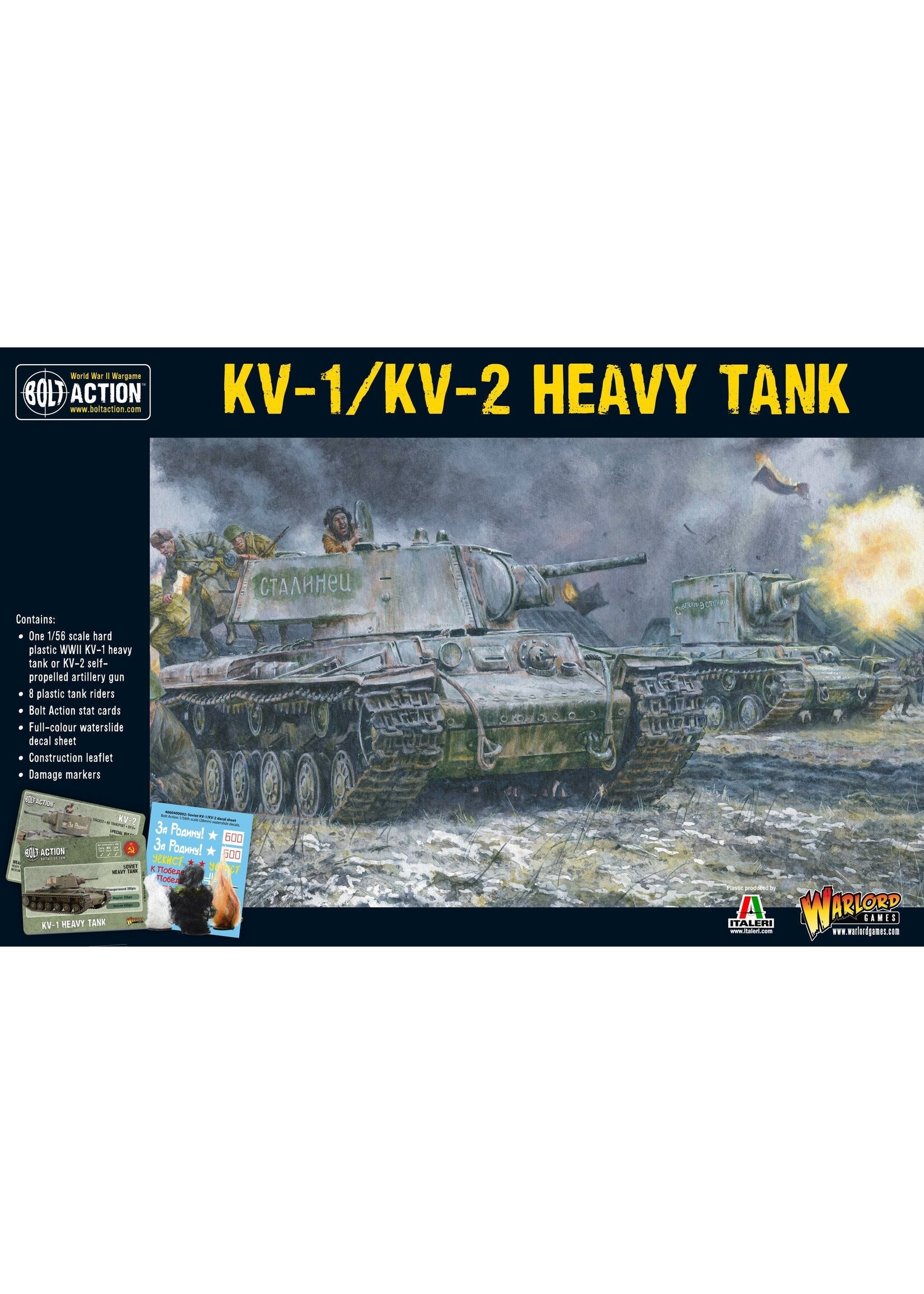 Bolt Action 2 KV1/2 Heavy Tank