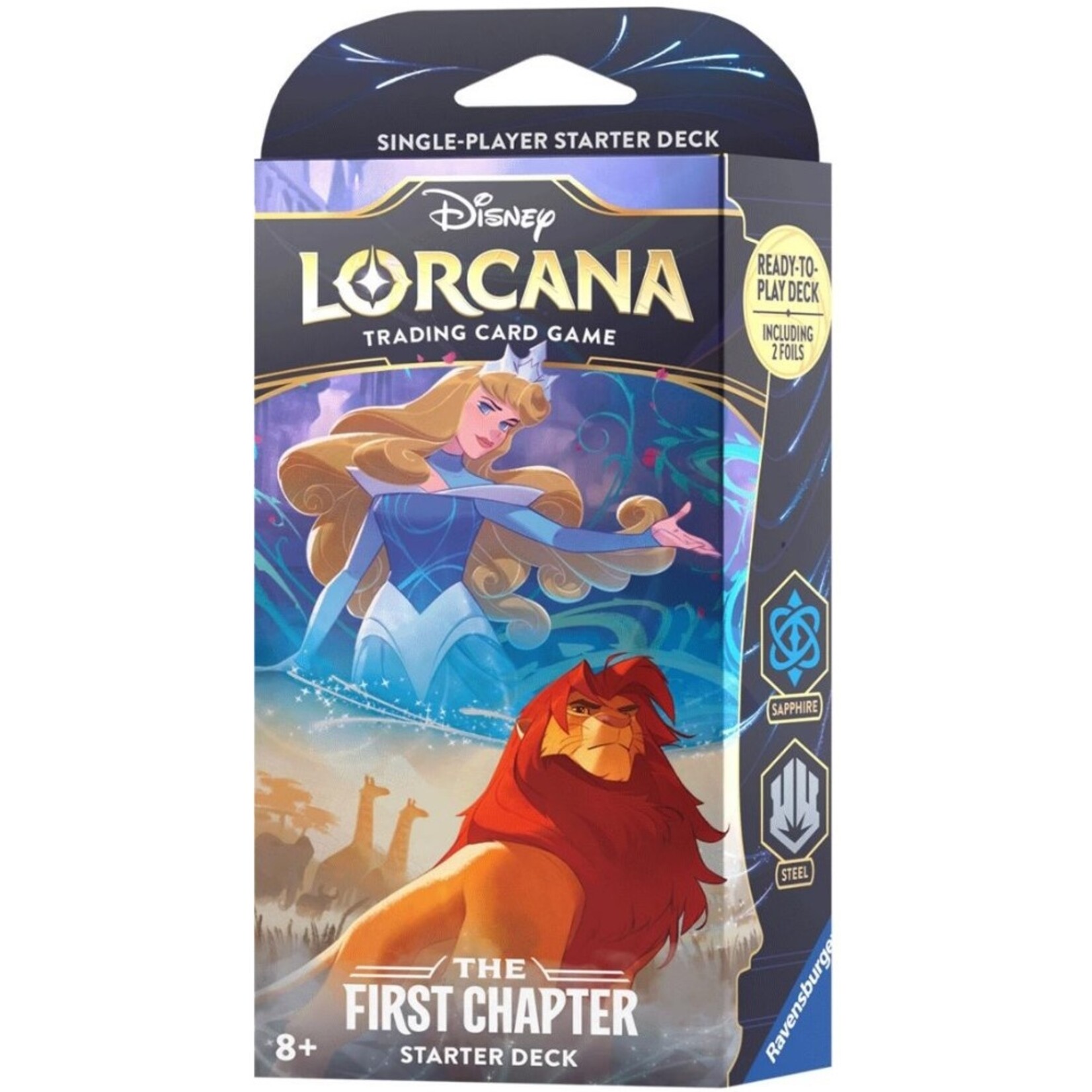 Lorcana Lorcana the first chapter starter deck - sapphire & steel