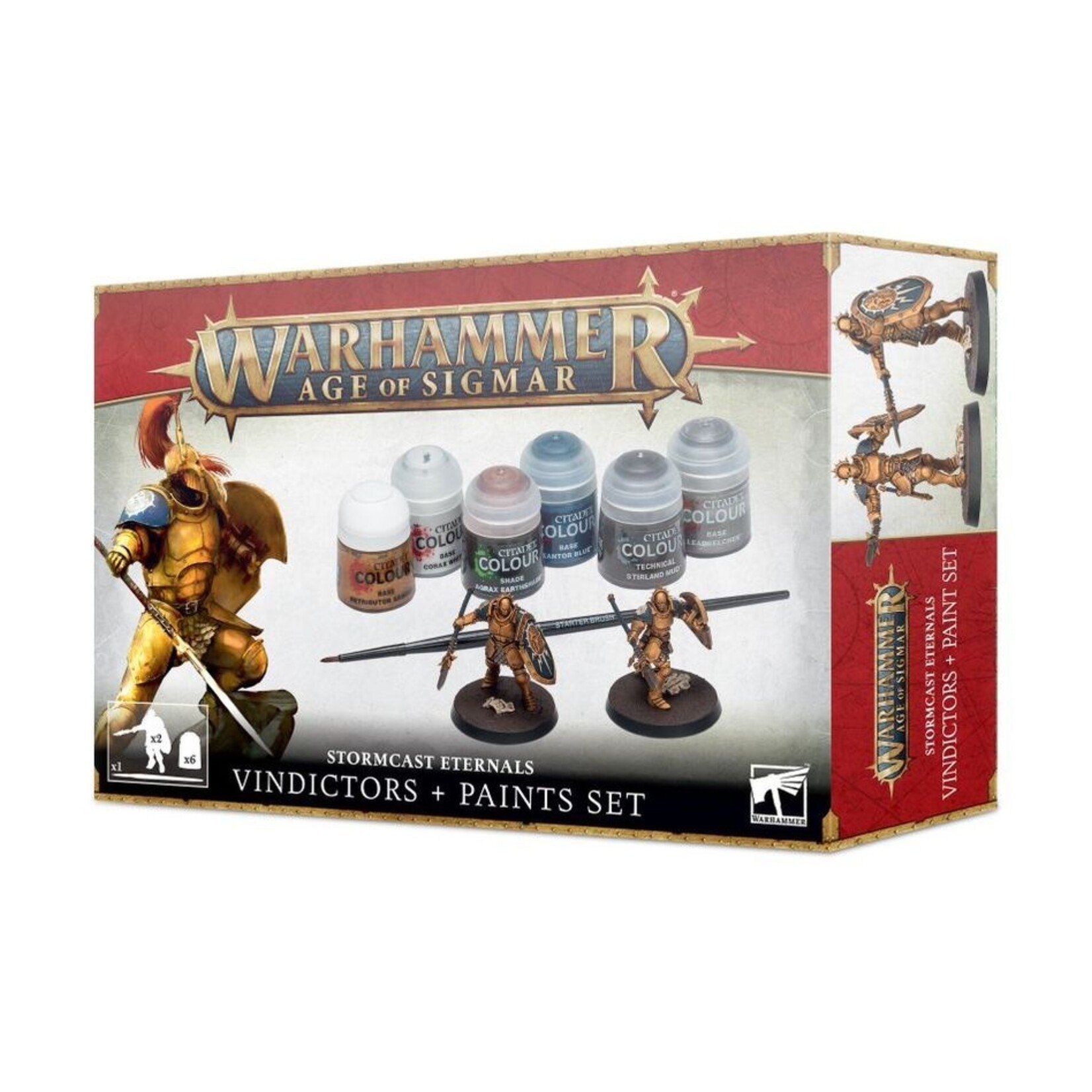 Warhammer: age of sigmar Warhammer: Age of Sigmar - Stormcast Eternals Vindictors + paints set